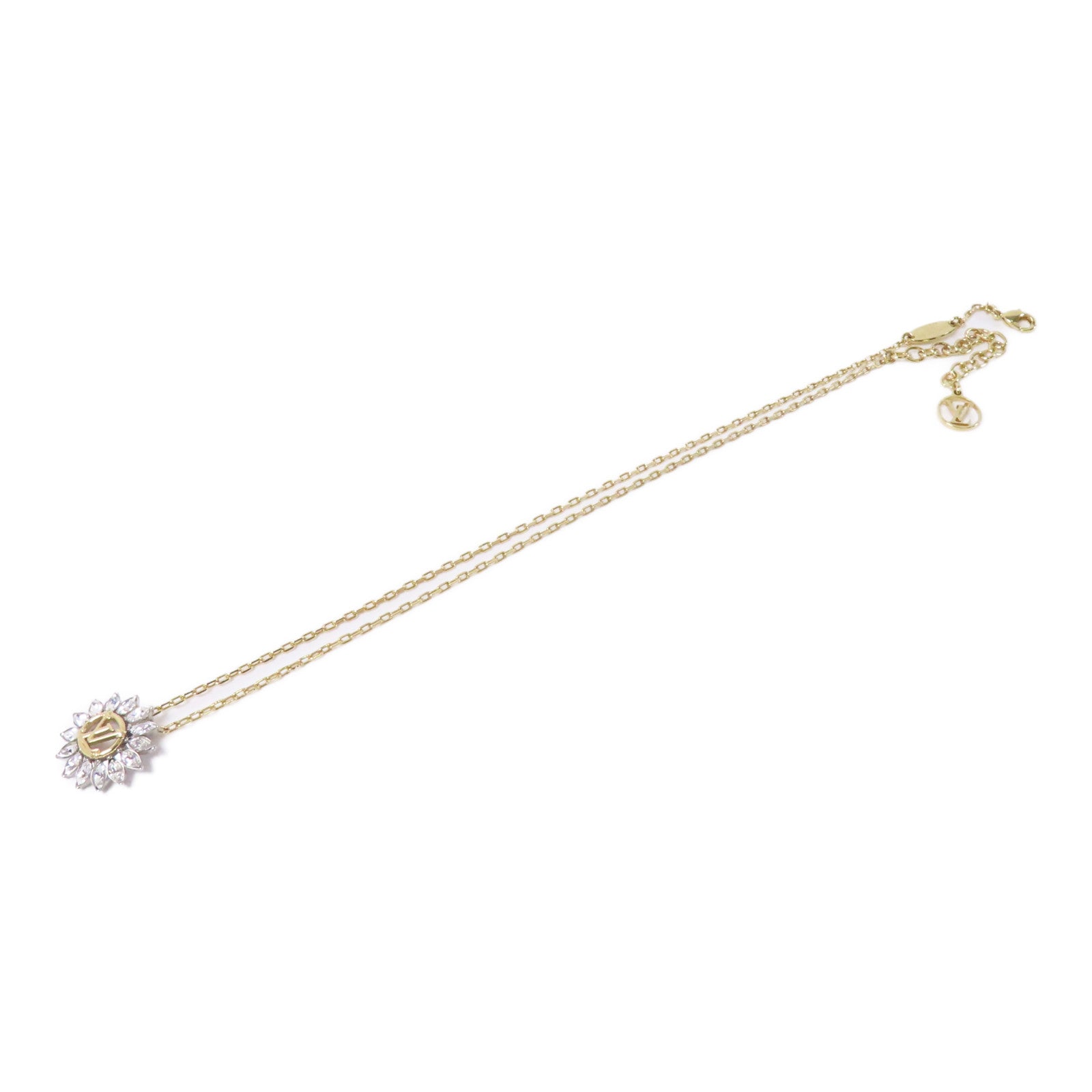 LOUIS VUITTON 金屬Starlight Necklace項鍊金色