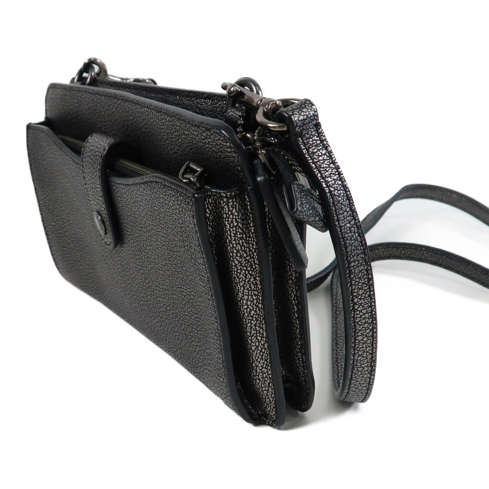 COACH 牛皮皮革Shoulder Bag肩背袋
