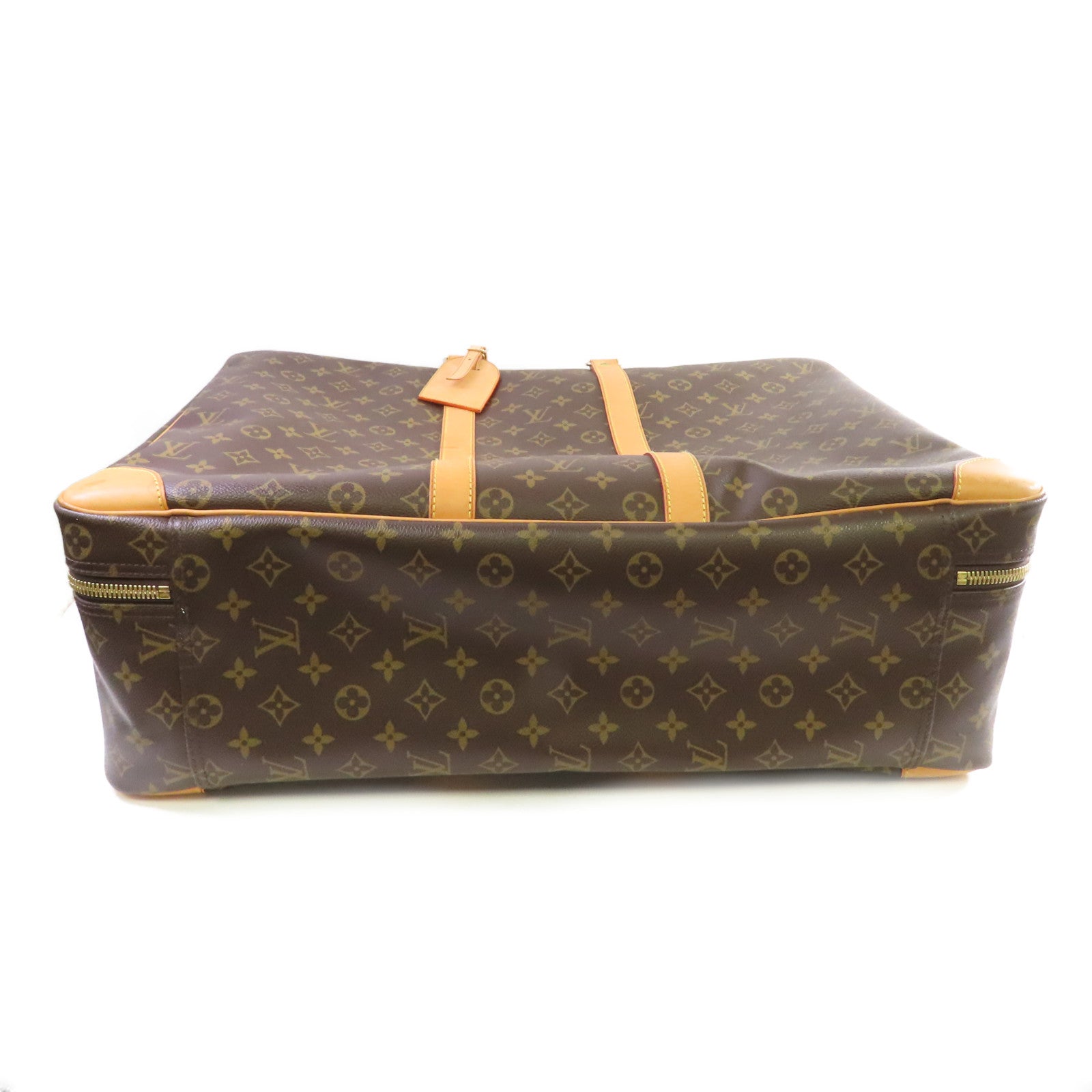 LOUIS VUITTON Monogram Sirius 55 Boston Bag金扣手提袋啡色