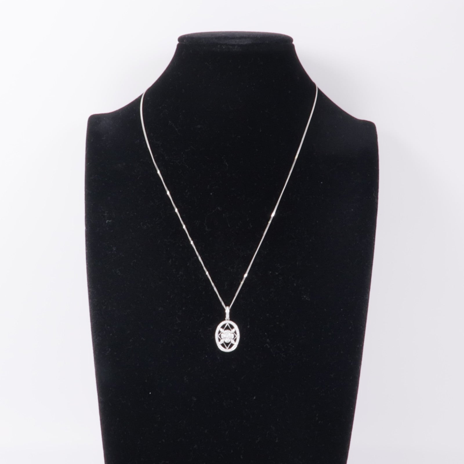 JEWELRY 【激減優惠】18K白金Diamond Necklace鑽石項鍊