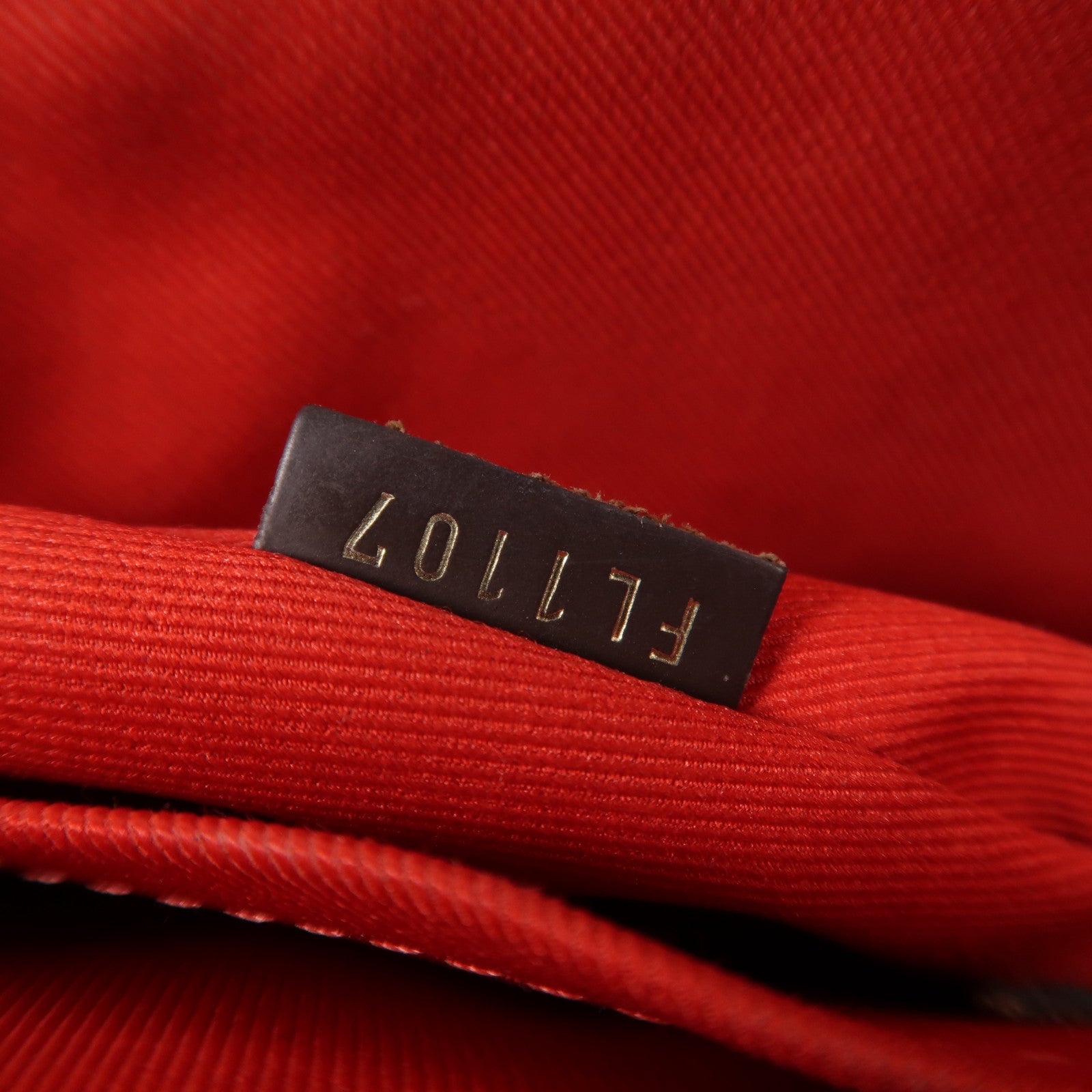 LOUIS VUITTON Damier Croisette金扣手挽肩背兩用袋