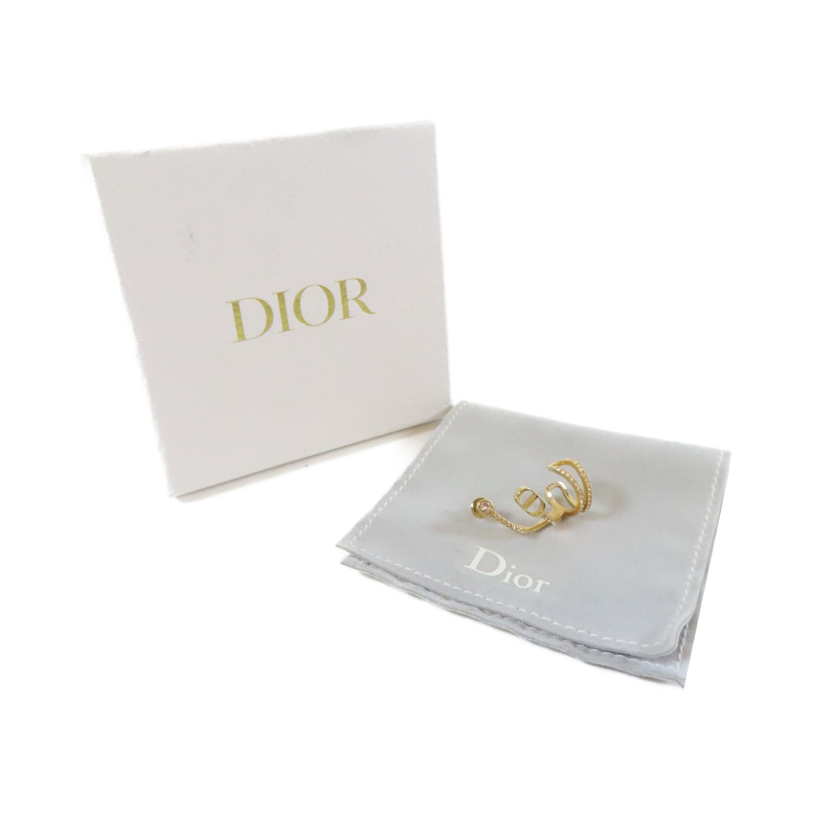 Dior 金屬Earring耳環金色