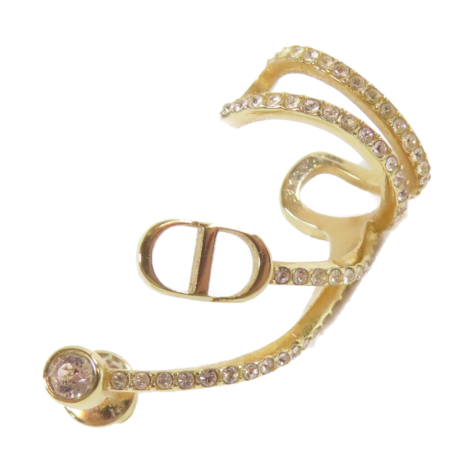 Dior 金屬Earring耳環金色