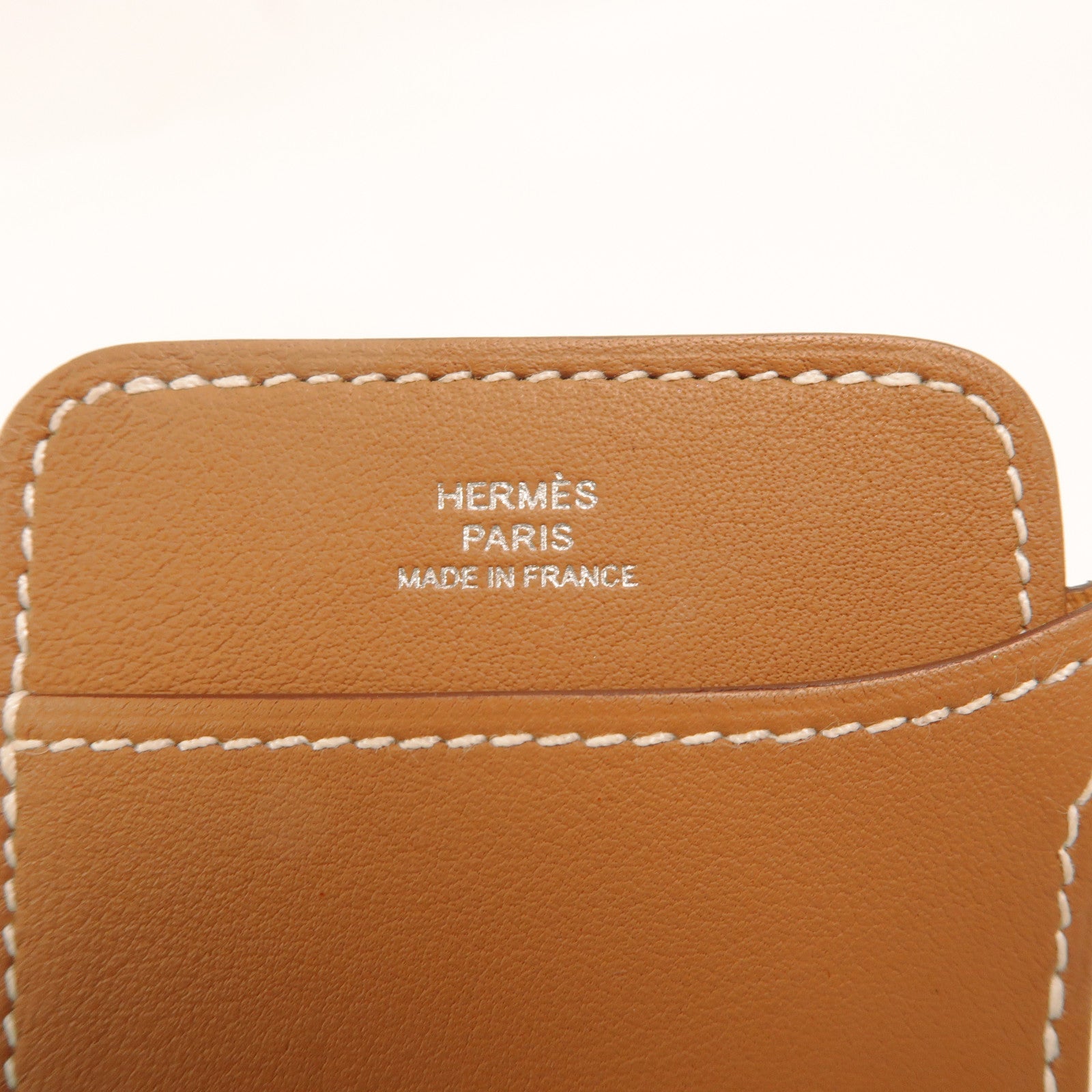 HERMES Swift皮革Magsafe Card Holder卡片套Gold