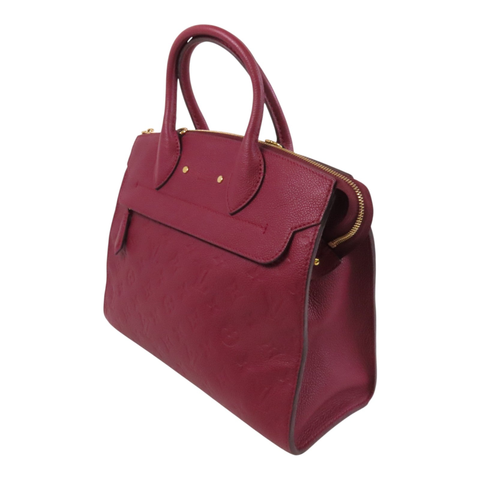 LOUIS VUITTON 【激減優惠】Monogram Empreinte Pont Neu金扣手挽袋