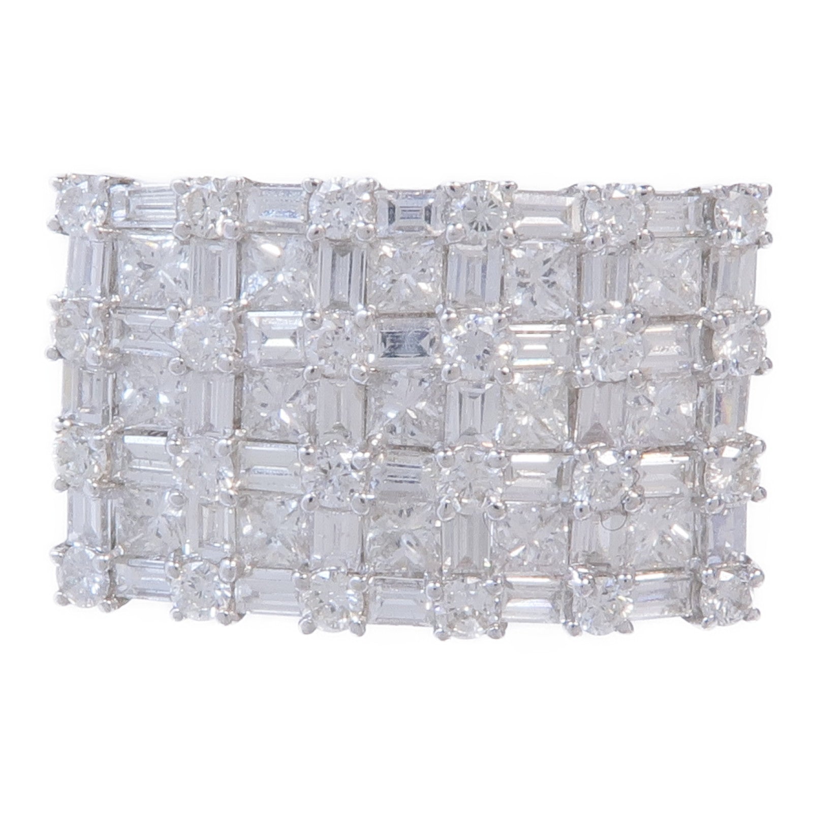 JEWELRY 【激減優惠】18K白金Diamond Ring鑽石戒指US#5.5