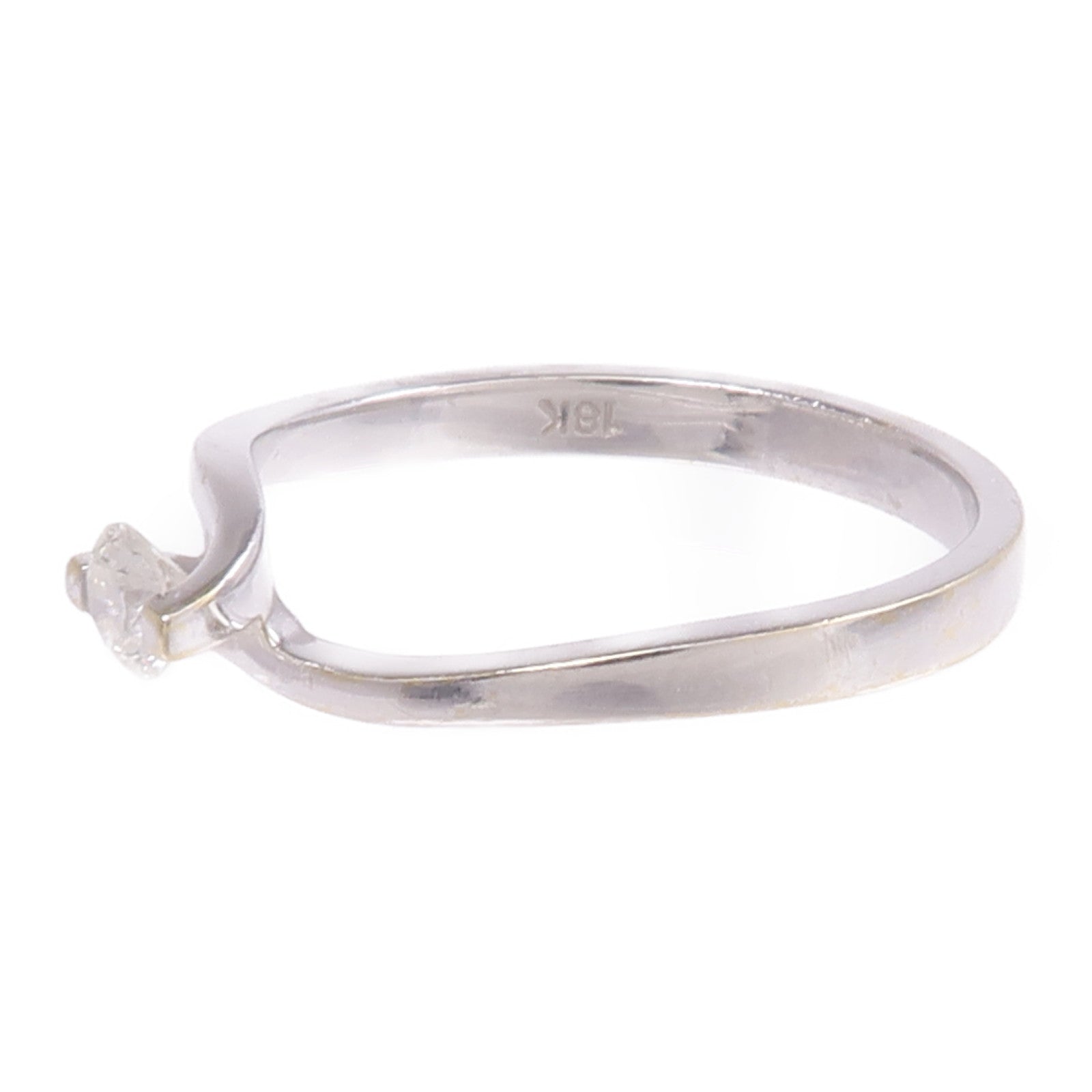 JEWELRY 18K白金Diamond Ring鑽石戒指US#5.75