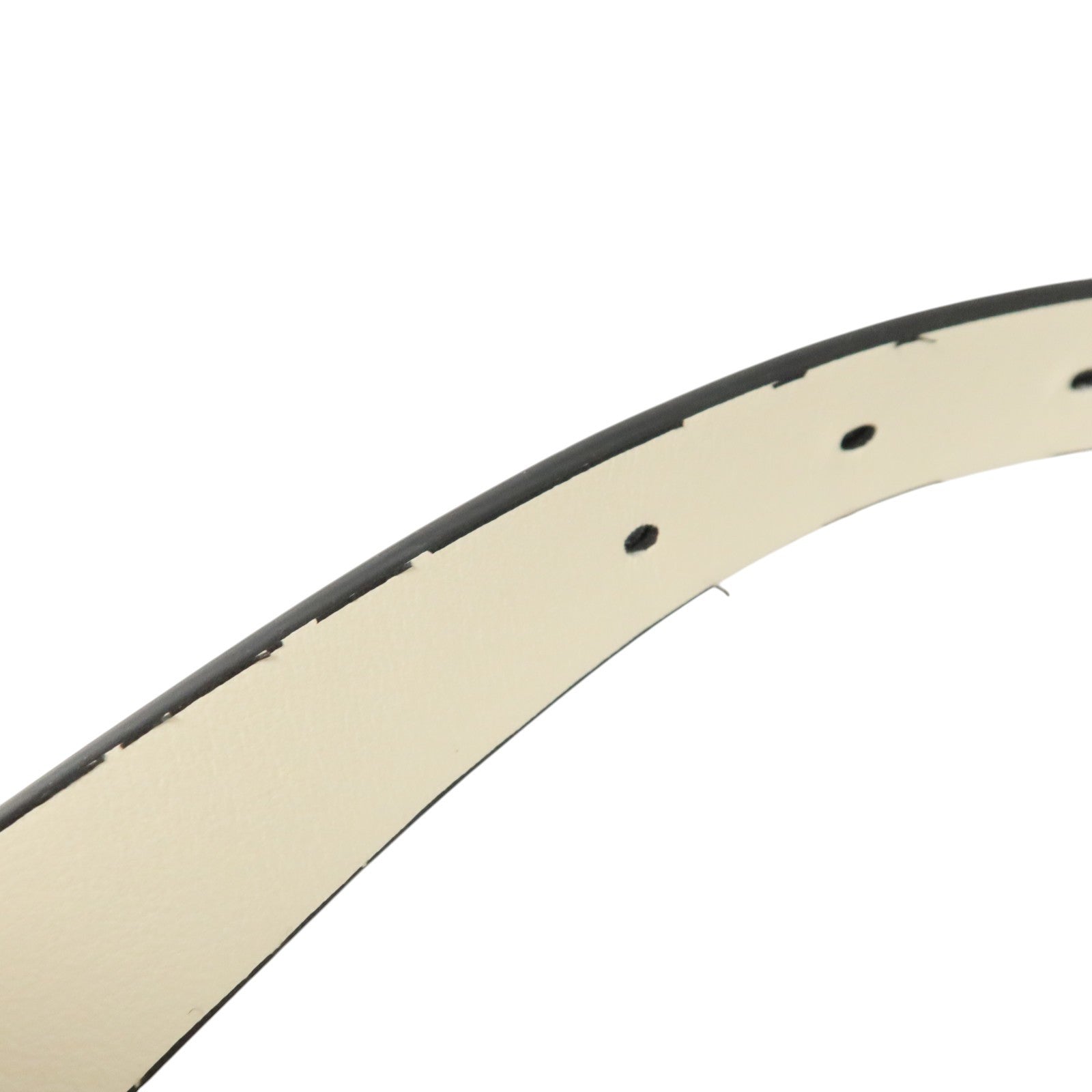 Dior 牛皮皮革30 Montaigne Reversible Belt 80cm銀扣皮帶