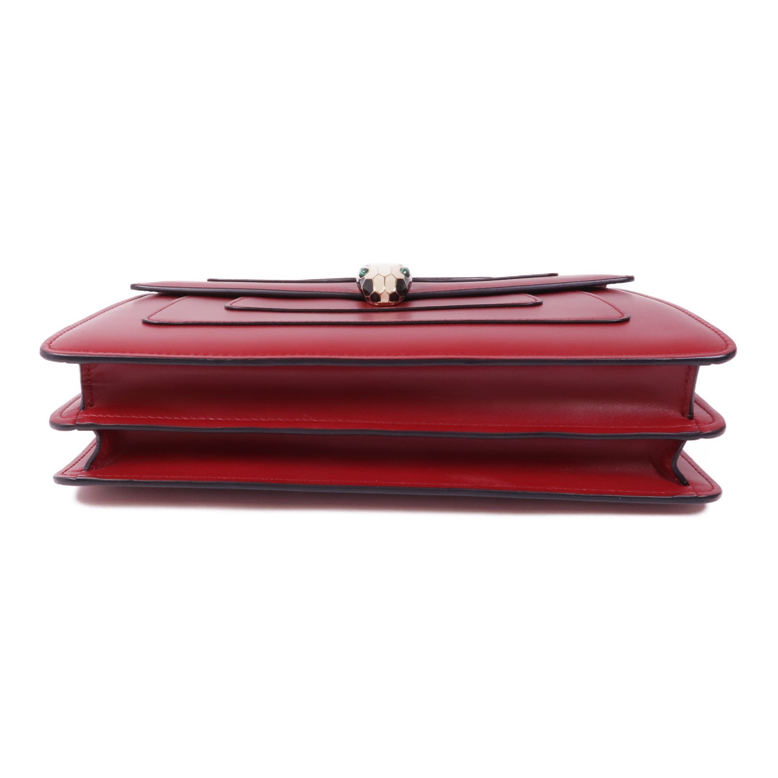 BVLGARI 牛皮皮革Shoulder Bag金扣肩背袋