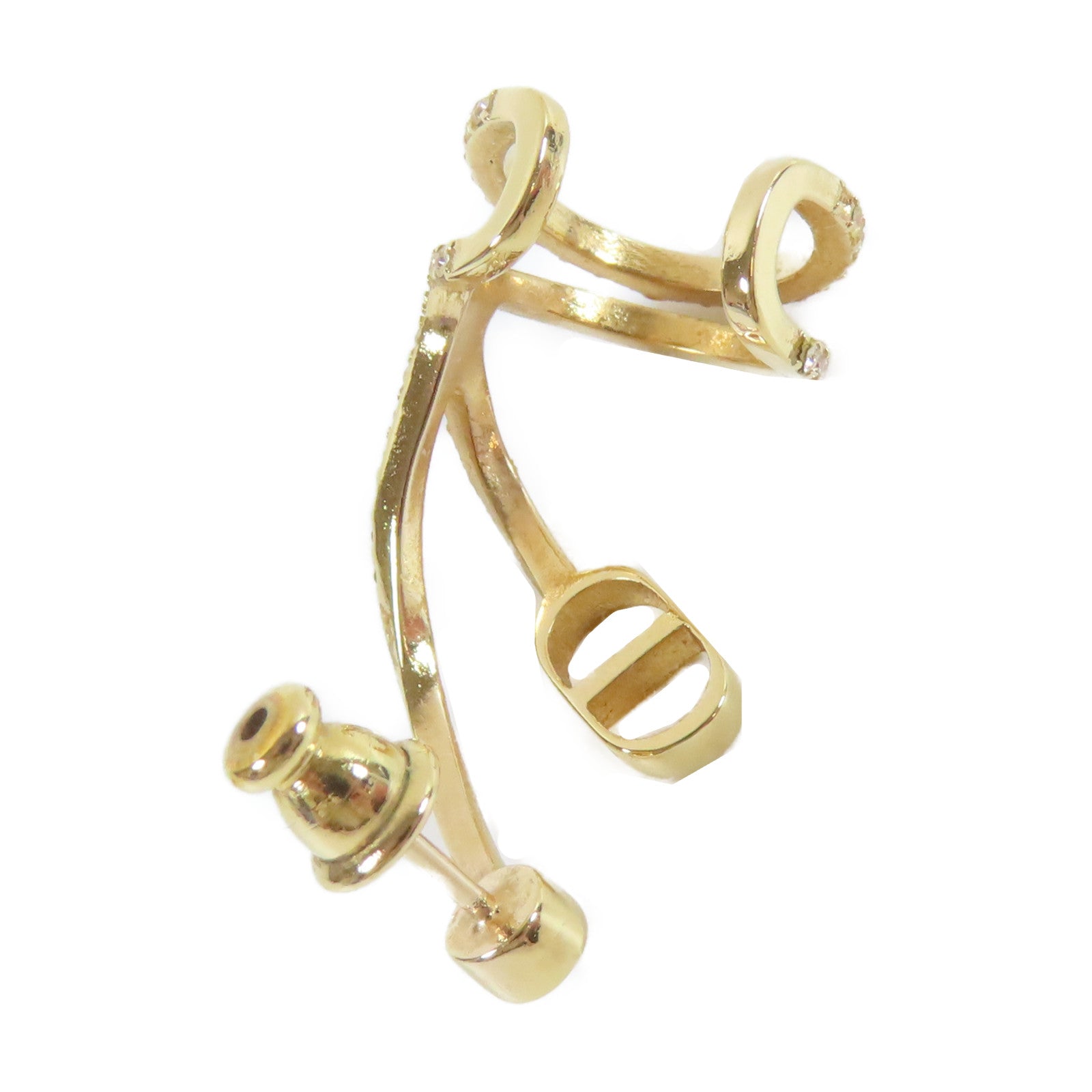 Dior 金屬Earring耳環金色