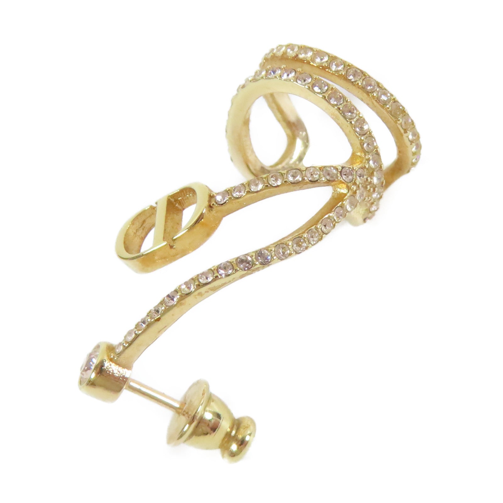 Dior 金屬Earring耳環金色