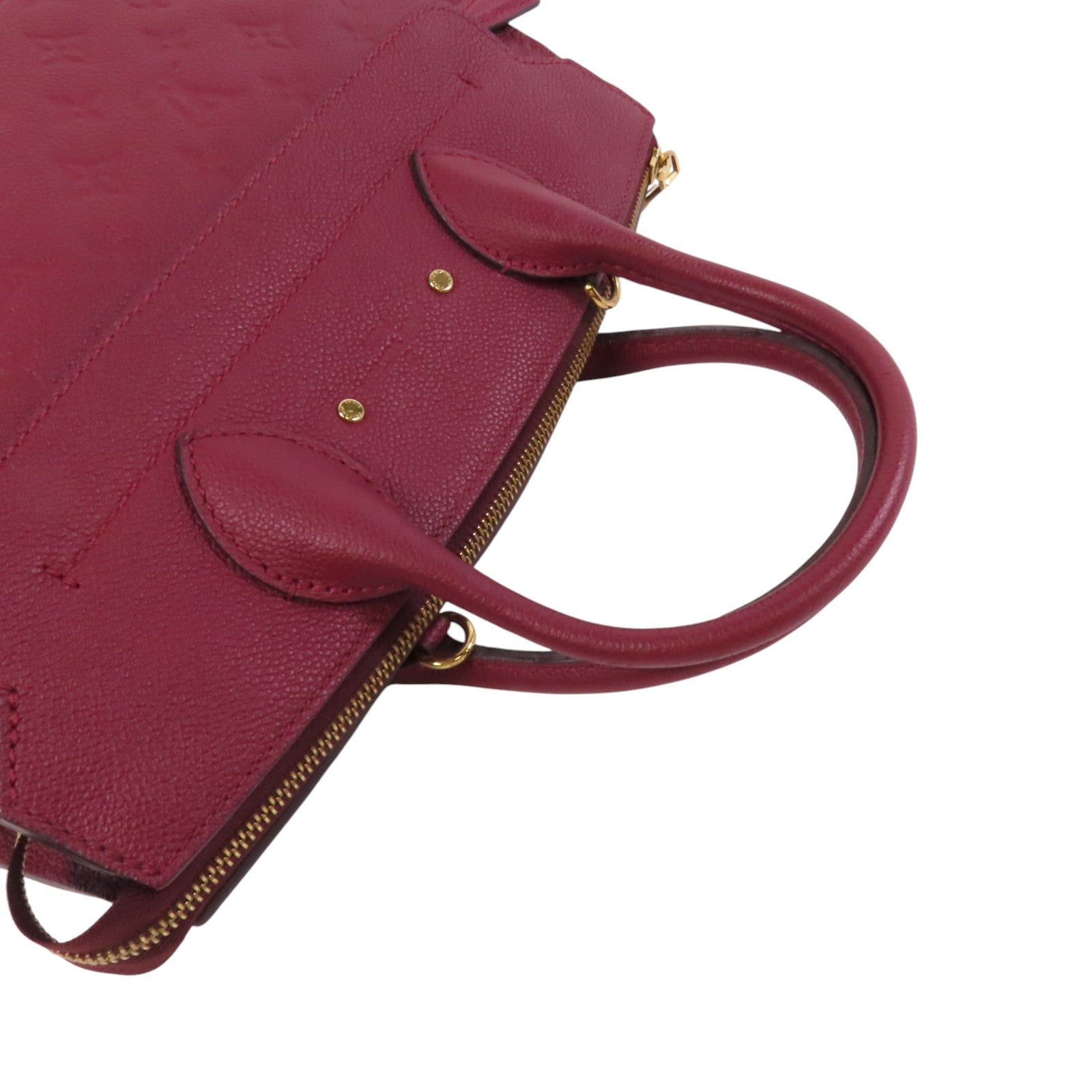 LOUIS VUITTON Monogram Empreinte Pont Neu金扣手挽袋