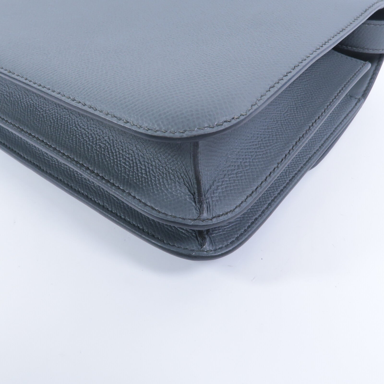 HERMES Epsom皮革Constance 24肩背袋Vert Amande