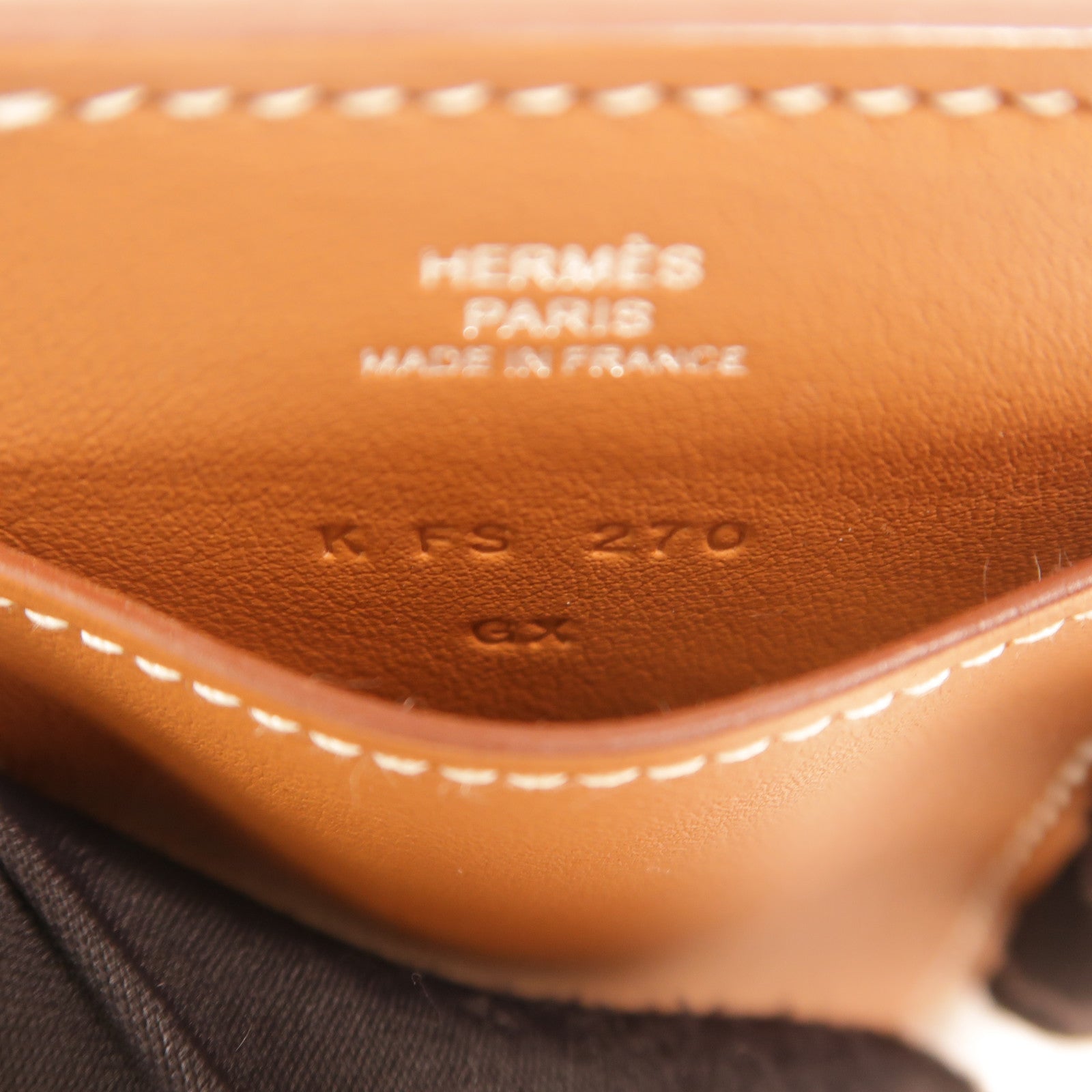 HERMES Swift皮革Magsafe Card Holder卡片套Gold