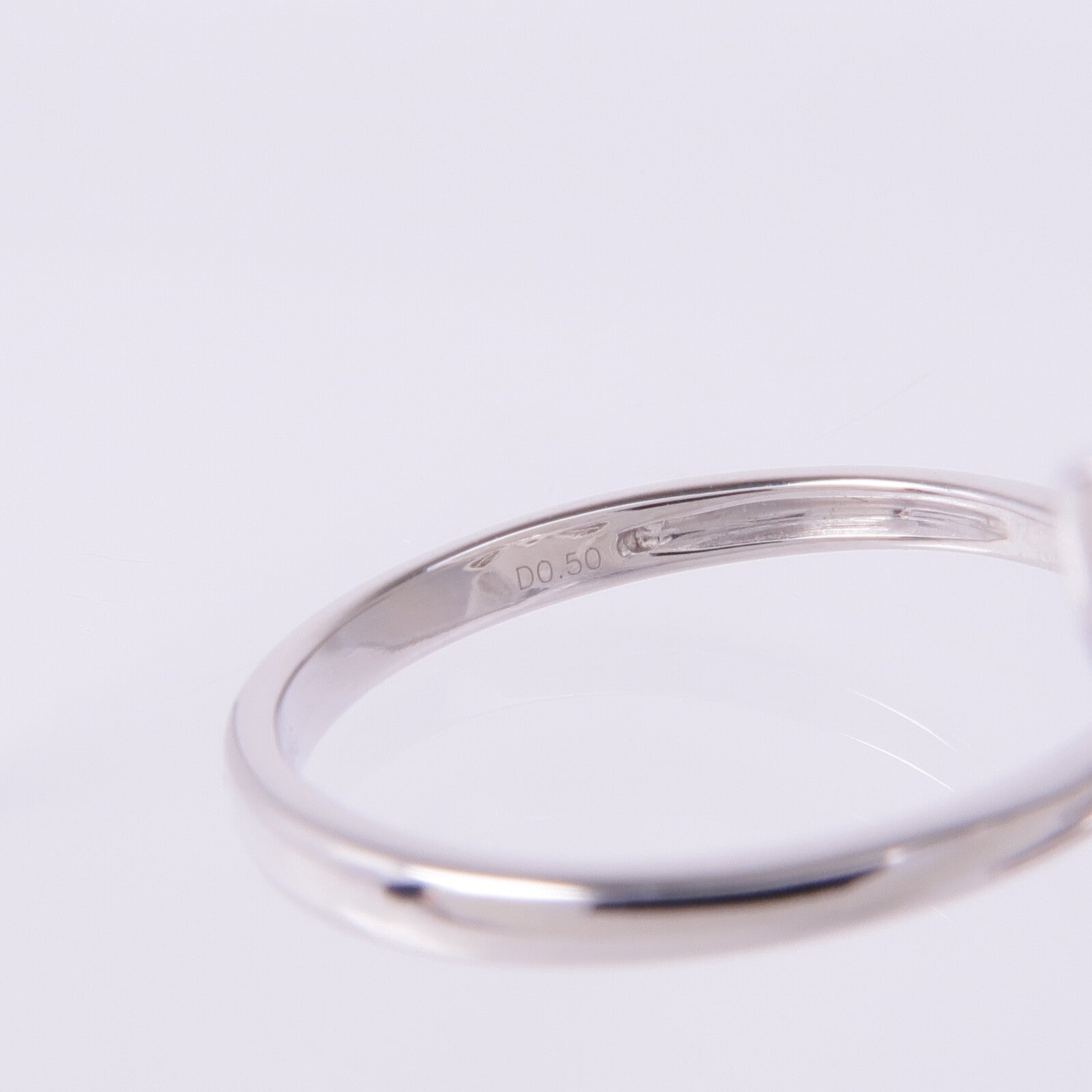 JEWELRY 【激減優惠】18K白金Diamond Ring鑽石戒指US#6.25