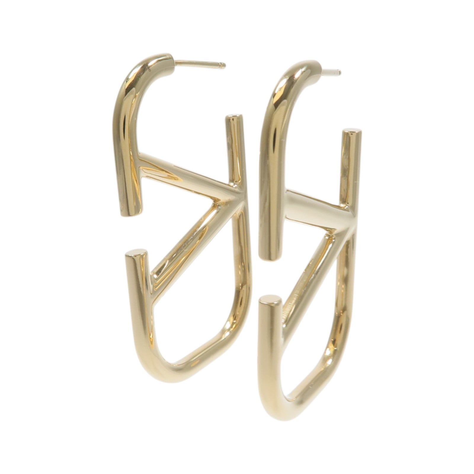Valentino 金屬Vlogo Signature Metal Earrings耳環
