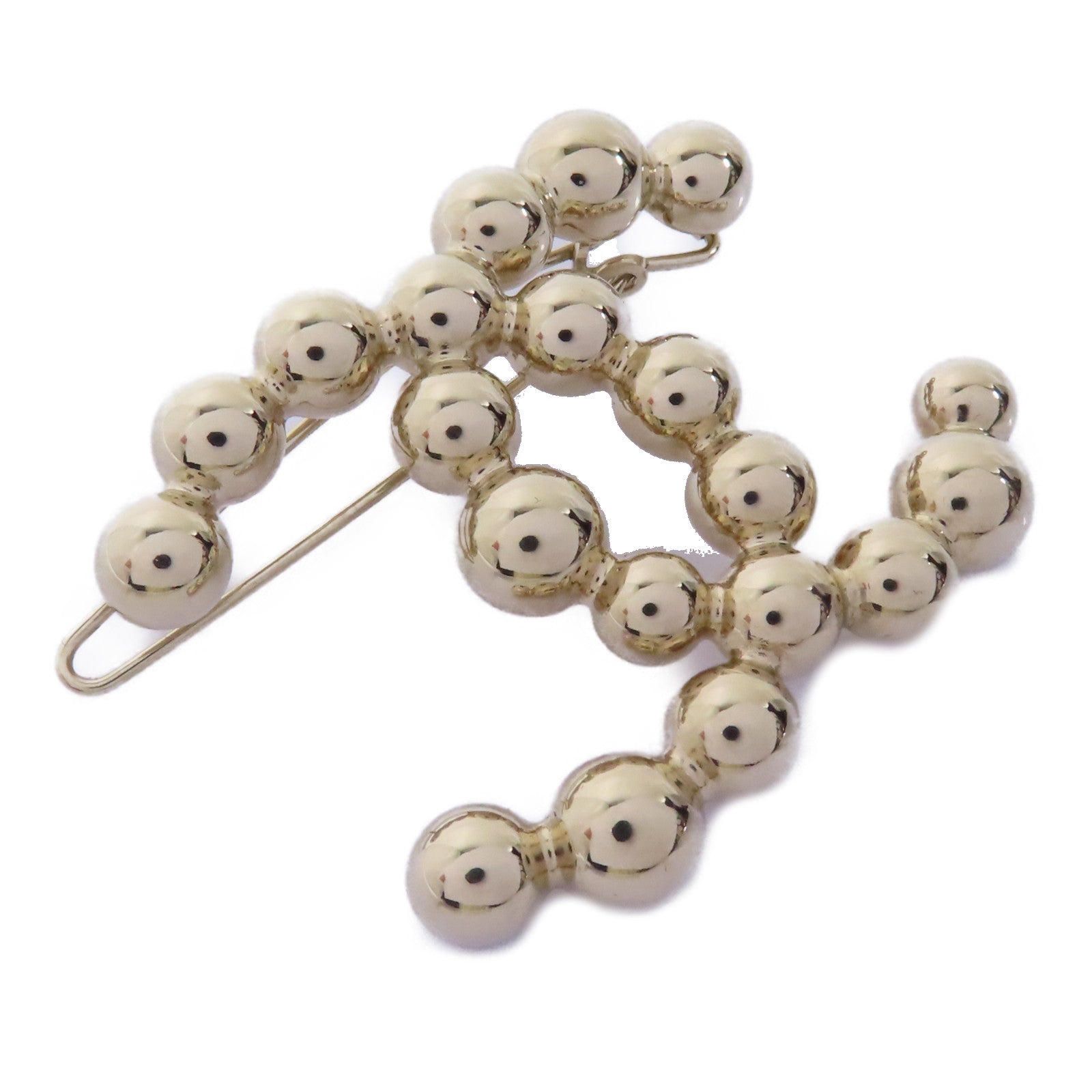 CHANEL 金屬CC Brooch胸針金色