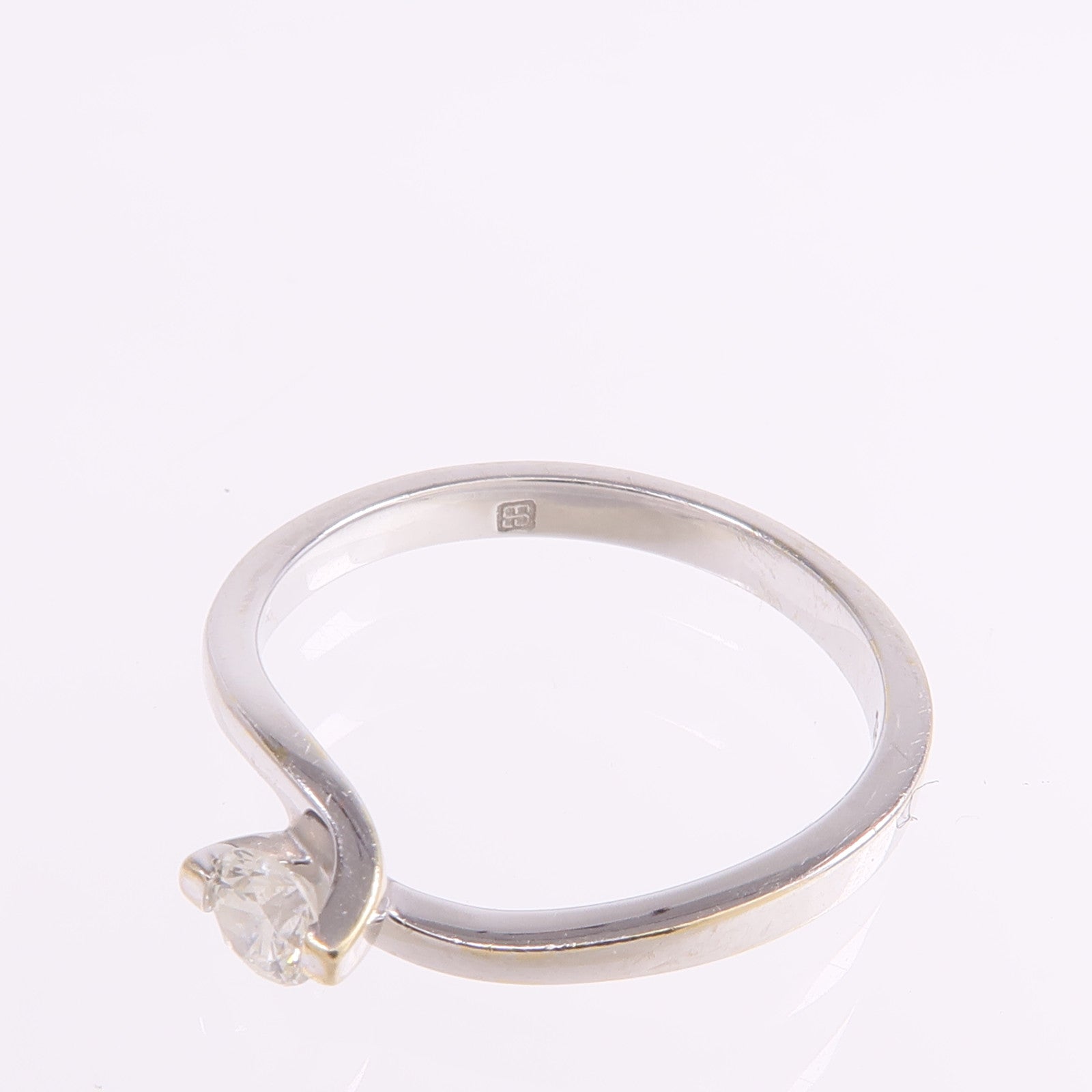 JEWELRY 18K白金Diamond Ring鑽石戒指US#5.75