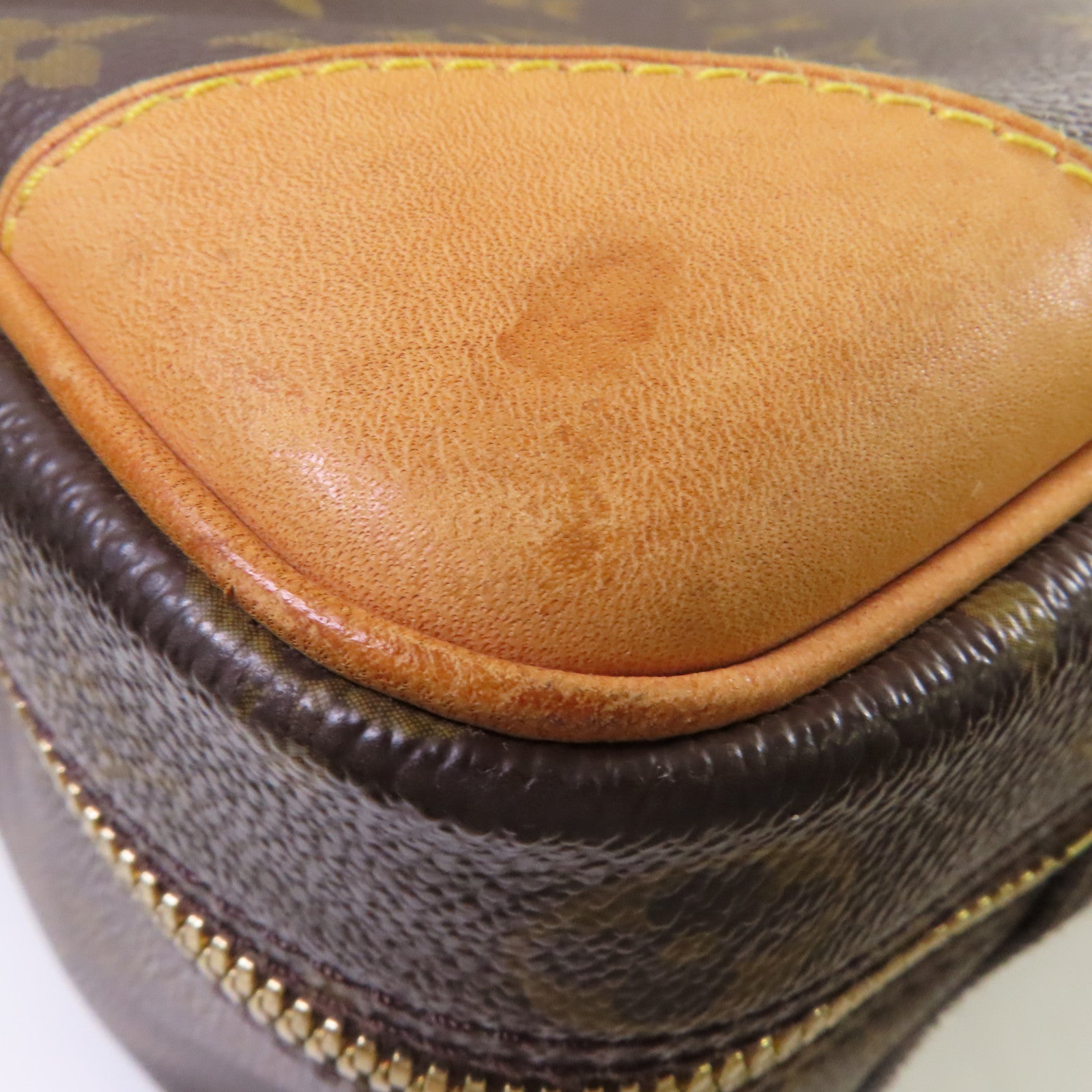 LOUIS VUITTON Monogram Sirius 55 Boston Bag金扣手提袋啡色