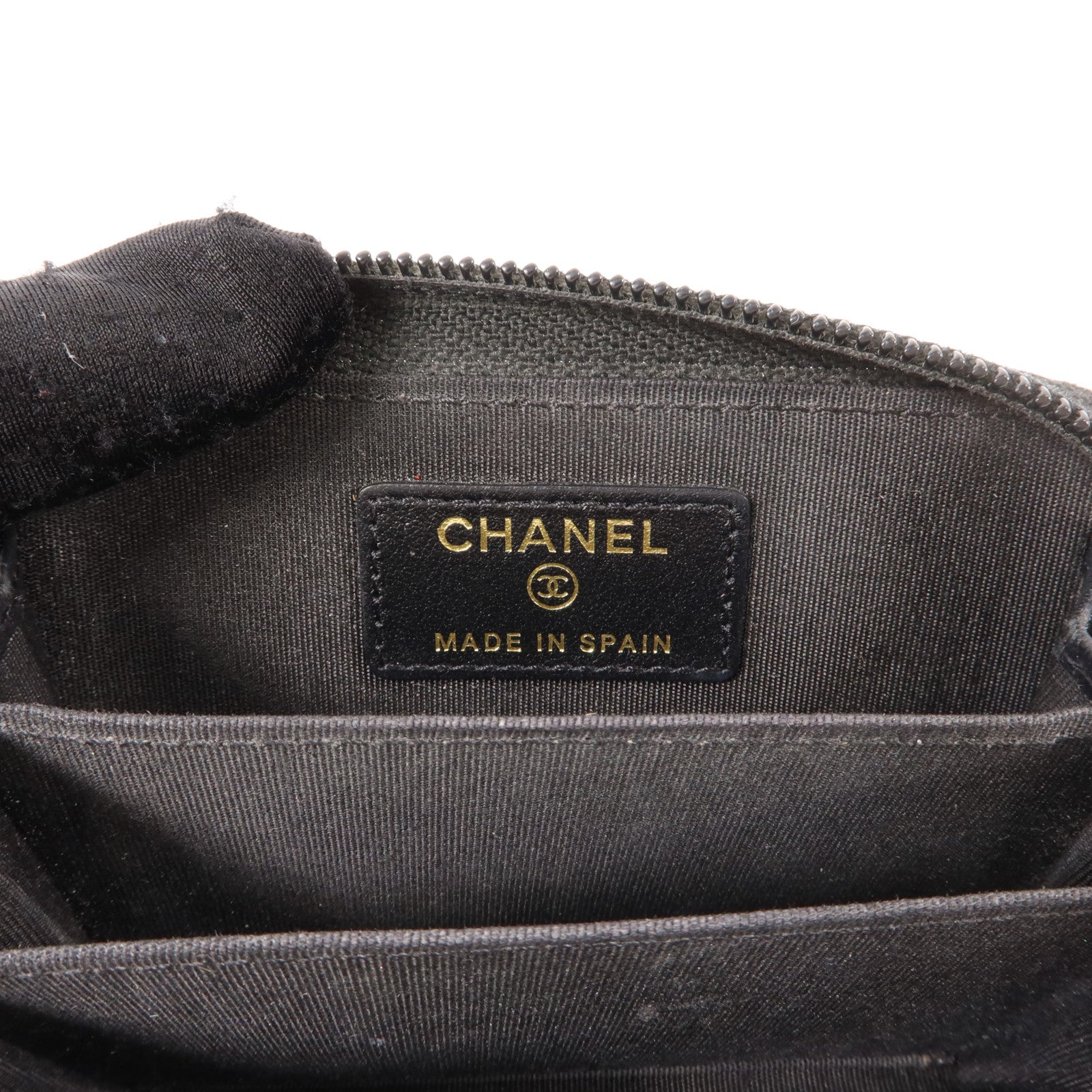 CHANEL 牛皮皮革Boy Chanel Zipped Coin Purse零錢包