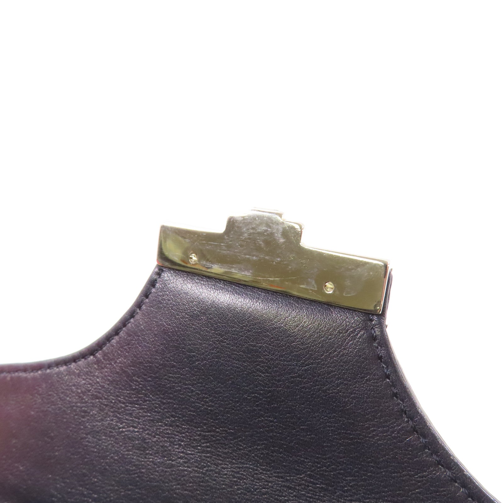 Valentino 蛇皮皮革Hand Bag金扣手挽袋