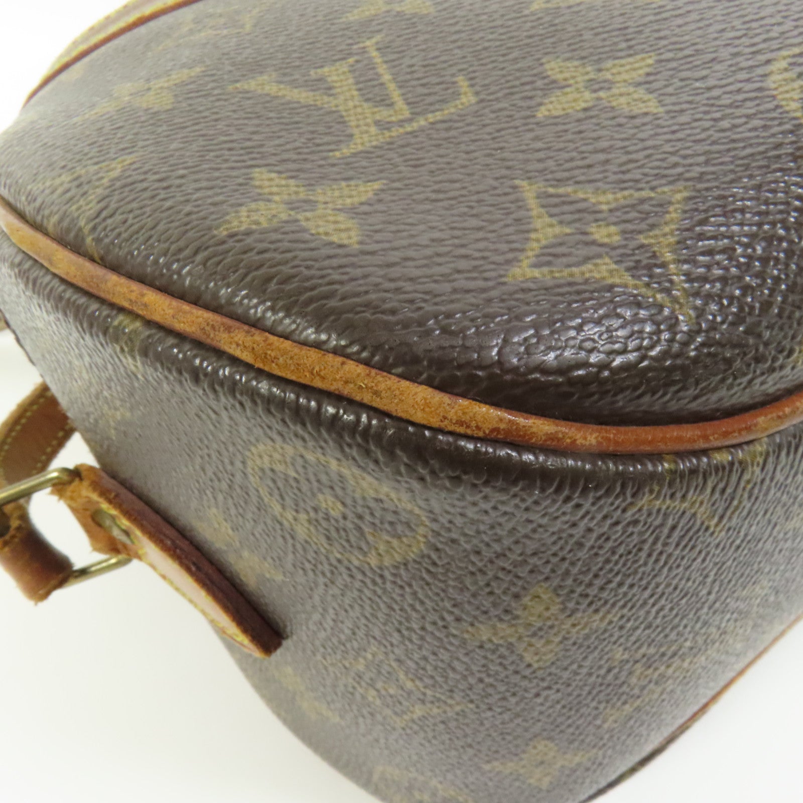 LOUIS VUITTON Monogram Blois金扣肩背袋棕色