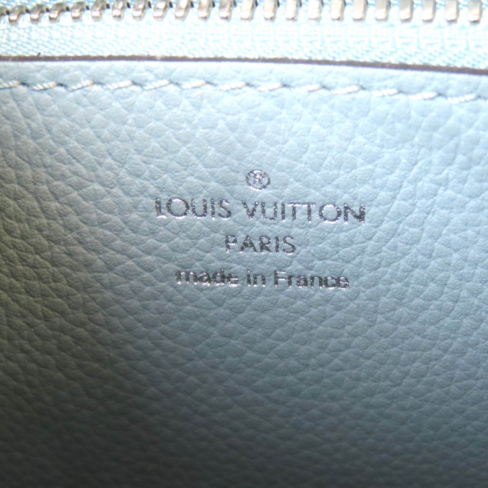LOUIS VUITTON Mahina Muria銀扣手挽肩背兩用袋淺綠色