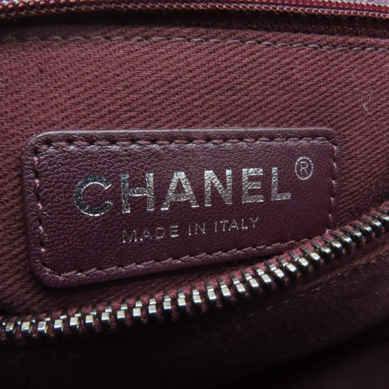 CHANEL 【激減優惠】菱格Caviar皮革Coco Handle Chain Shoulder銀扣手挽肩背兩用袋紅色
