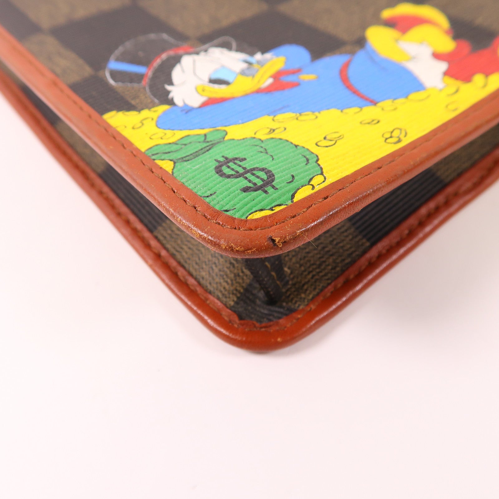 FENDI 塗層帆布Vintage Shoulder Bag銀扣肩背袋