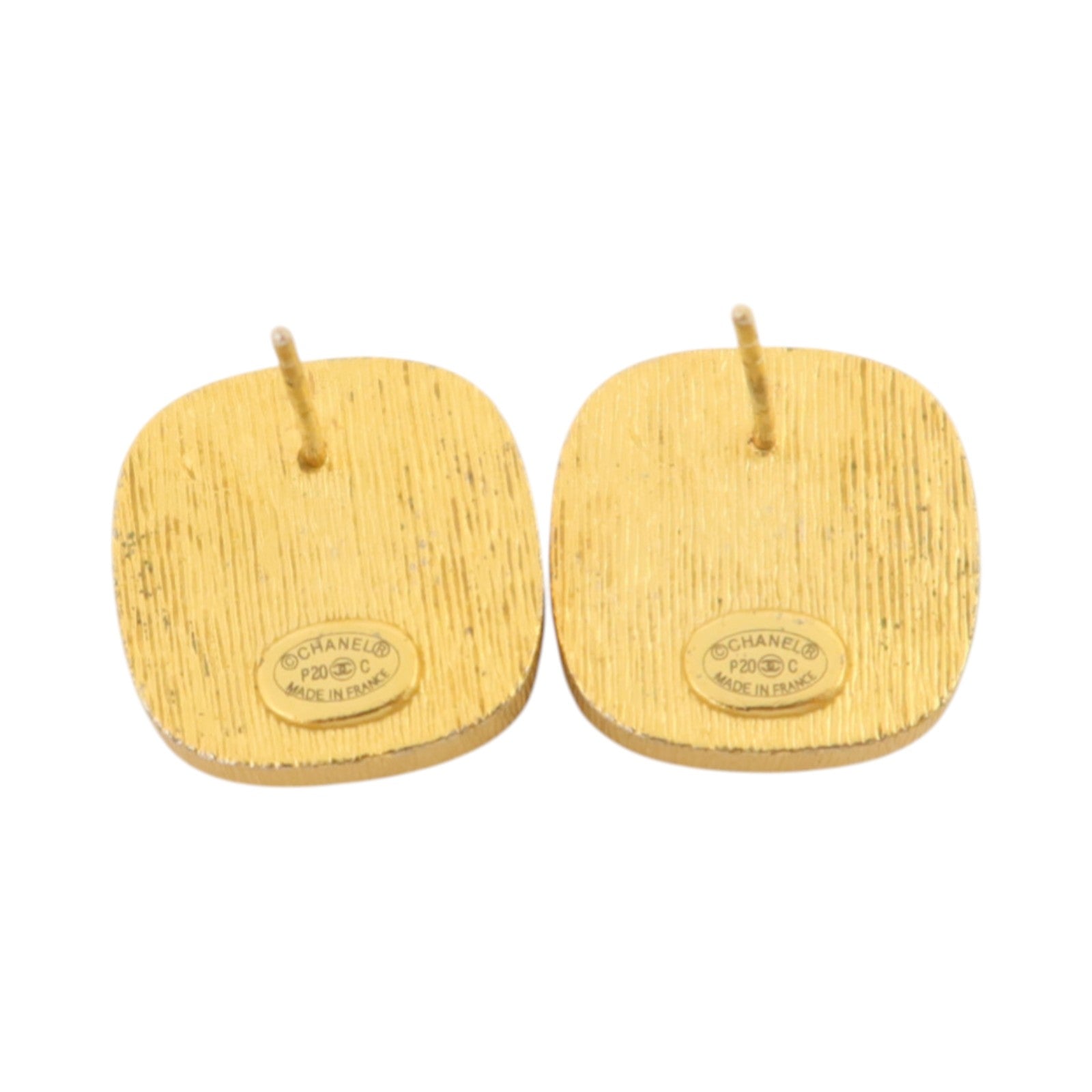 CHANEL 金屬/PVC Earrings耳環