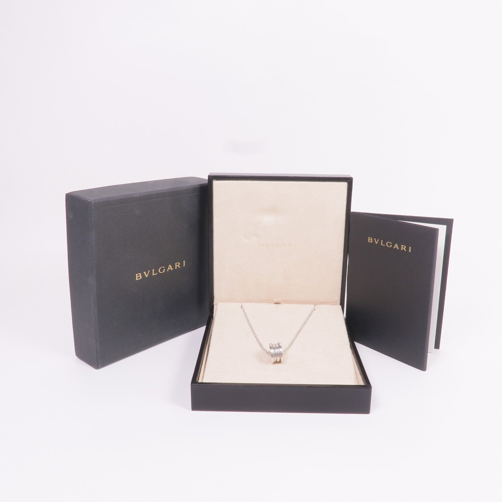 BVLGARI 18K白金B.zero 1 Necklace項鍊