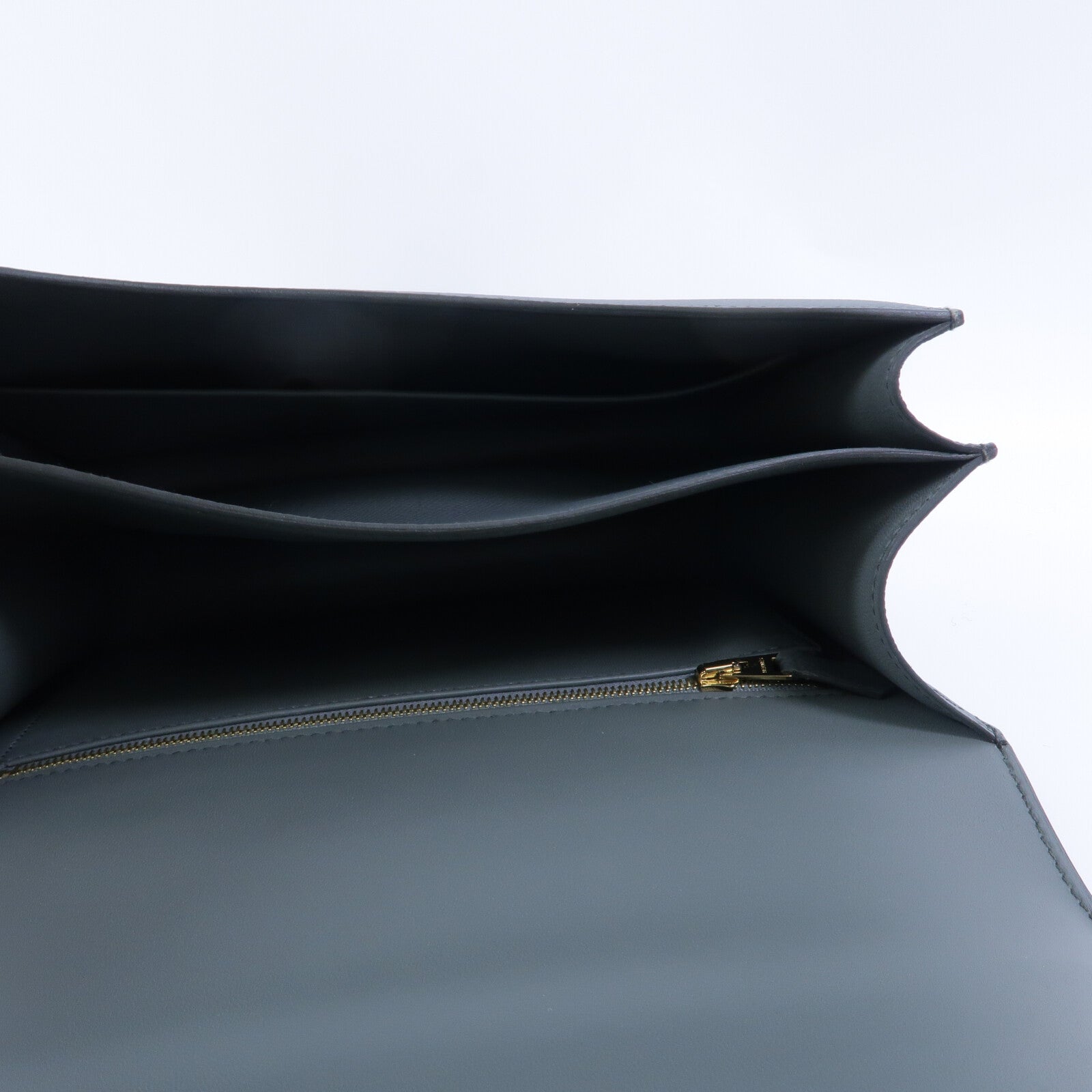 HERMES Epsom皮革Constance 24肩背袋Vert Amande