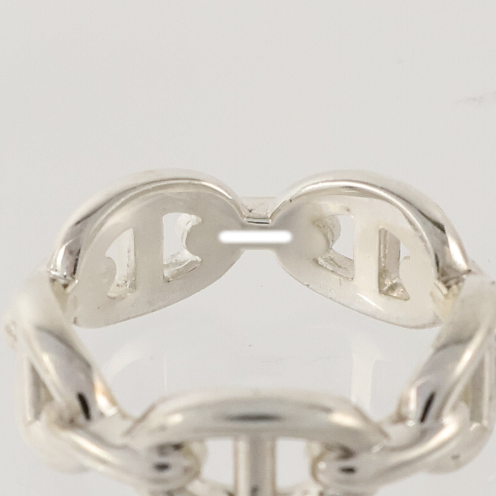 HERMES 925純銀Chaine D'Ancre Enchainee Ring戒指