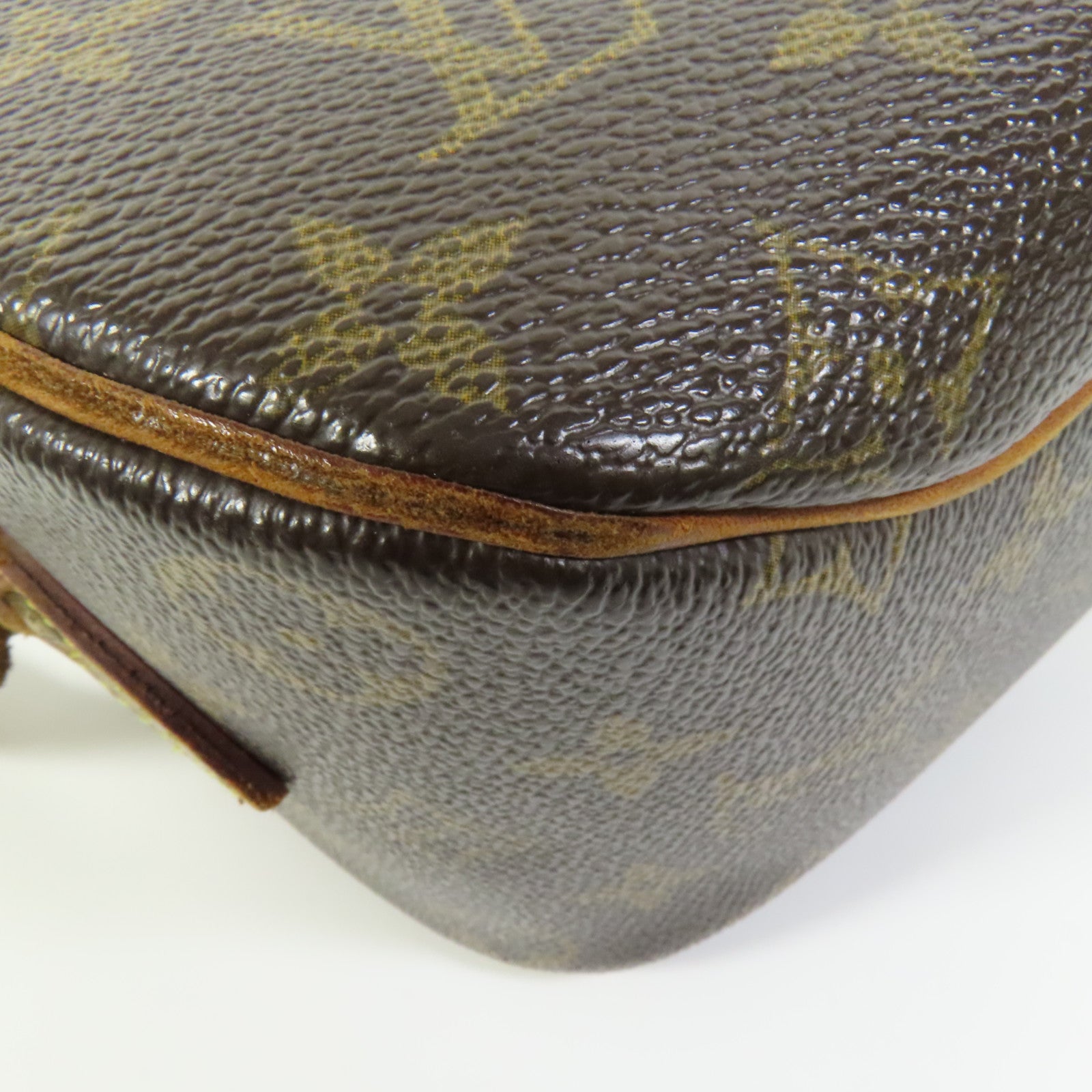 LOUIS VUITTON Monogram Blois金扣肩背袋棕色