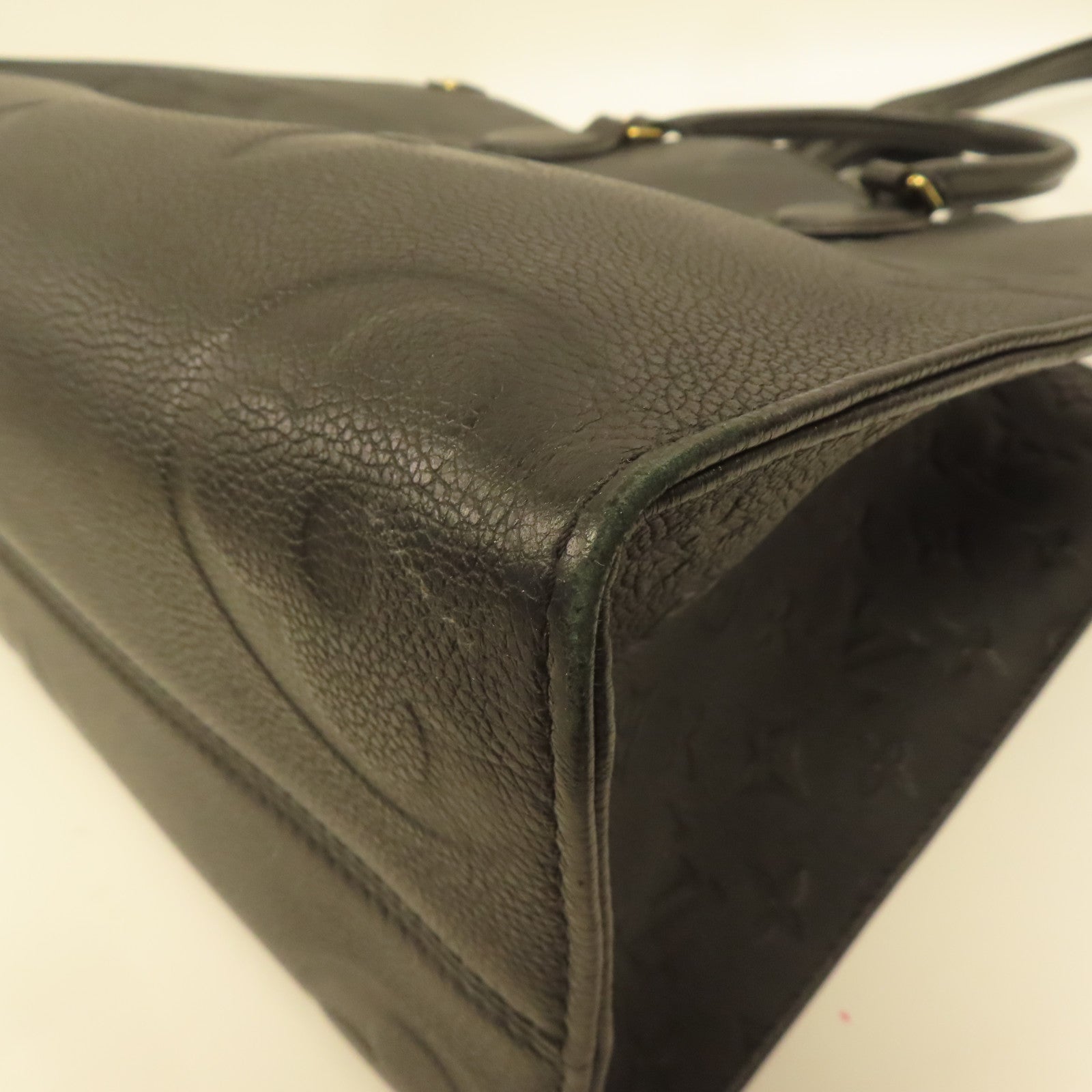 LOUIS VUITTON Monogram Empreinte On The Go金扣手挽肩背兩用袋