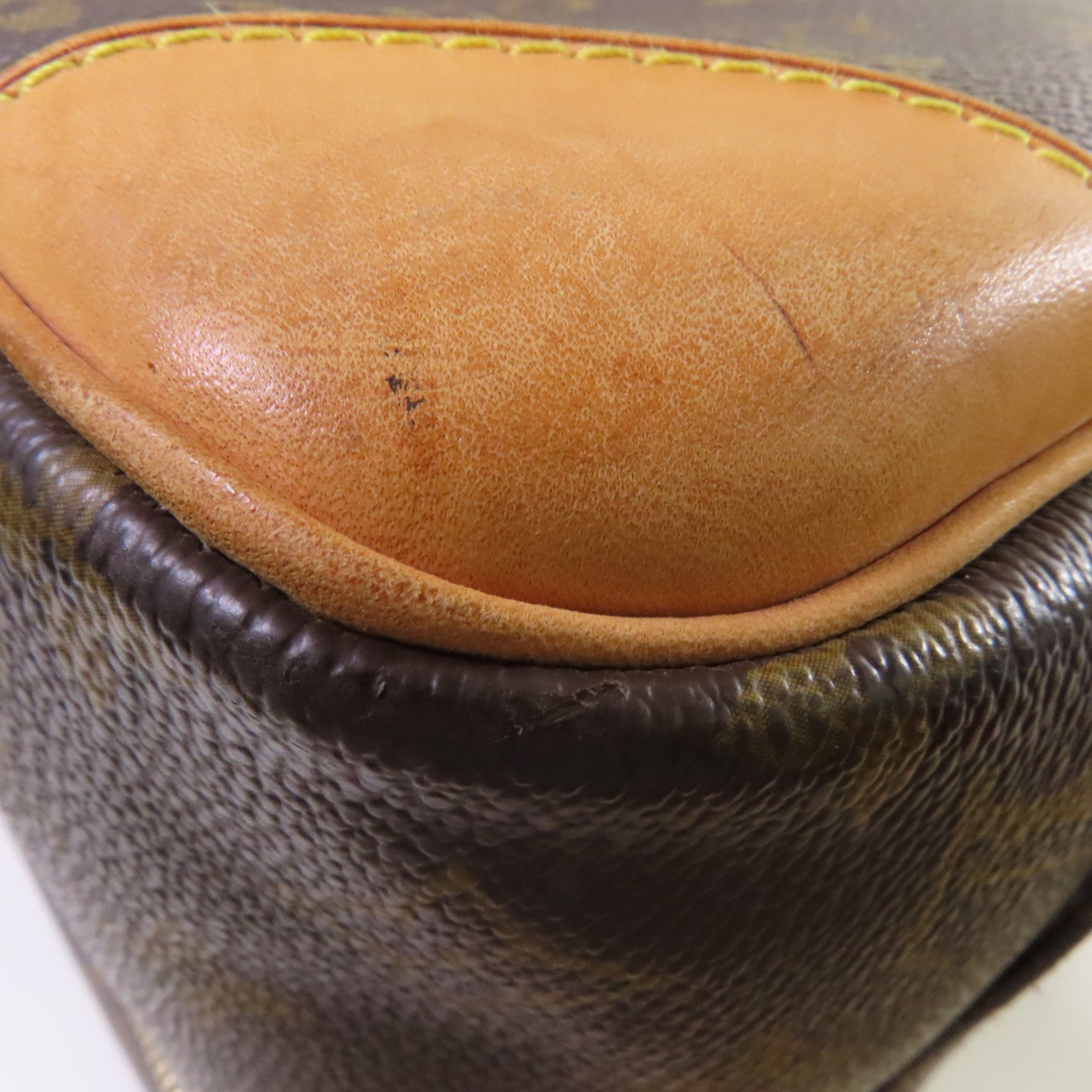 LOUIS VUITTON Monogram Sirius 55 Boston Bag金扣手提袋啡色