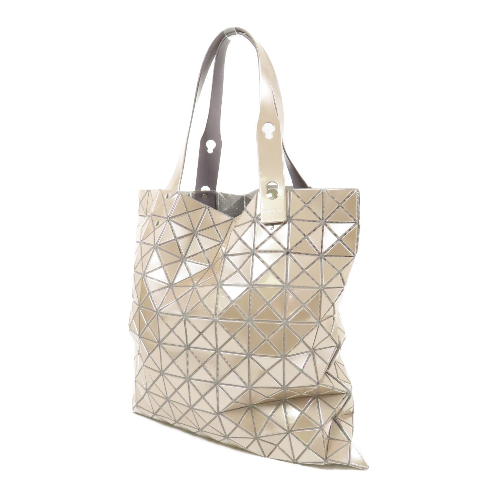 BAO BAO ISSEYMIYAKE Tote Bag PVC Gold