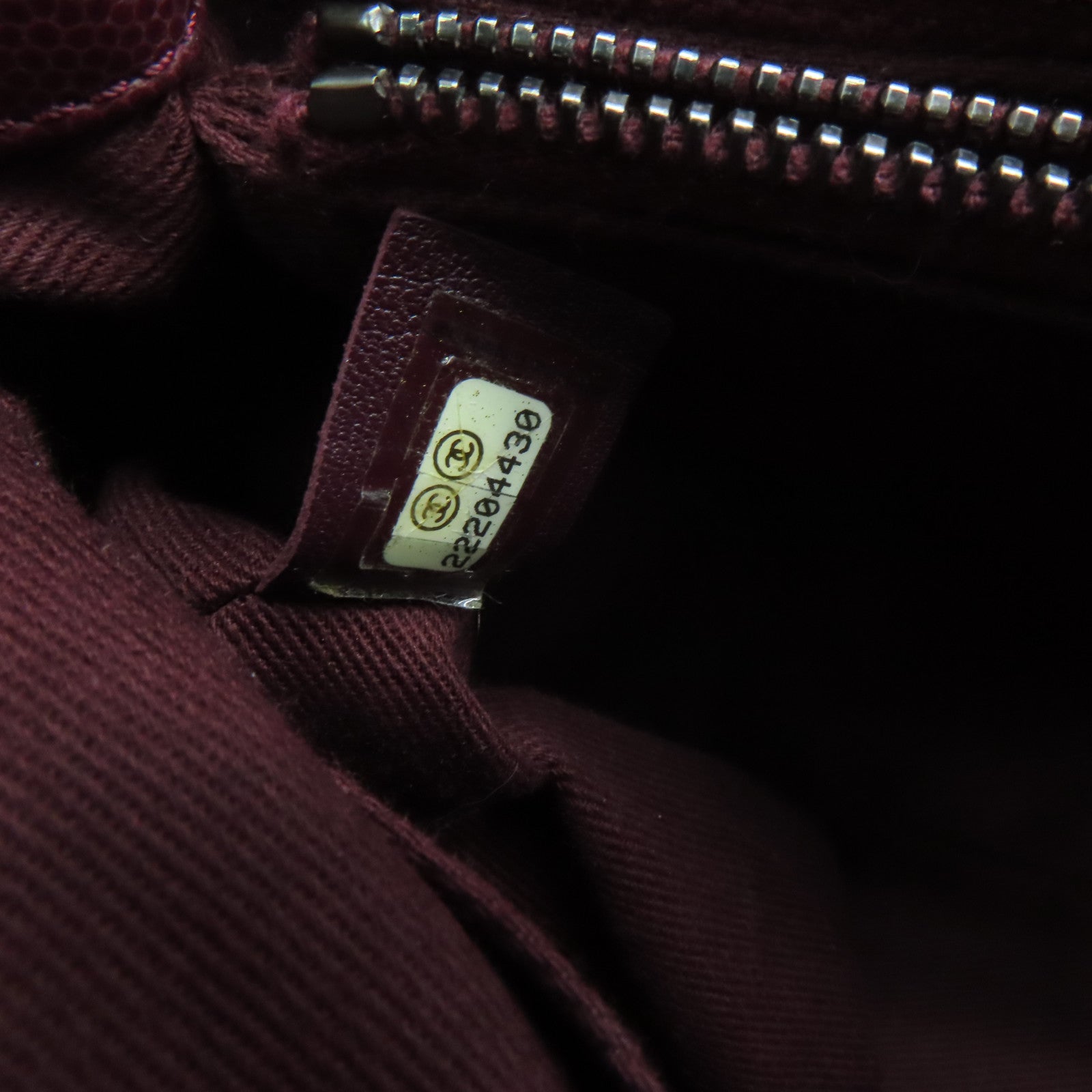 CHANEL 【激減優惠】菱格Caviar皮革Coco Handle Chain Shoulder銀扣手挽肩背兩用袋紅色