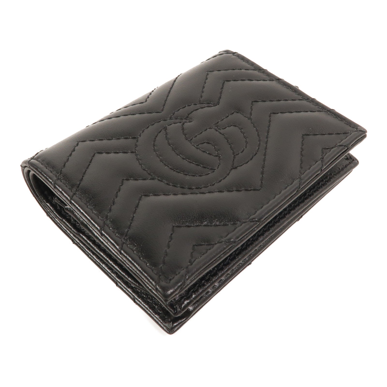 GUCCI 牛皮皮革GG Marmont Wallet錢包
