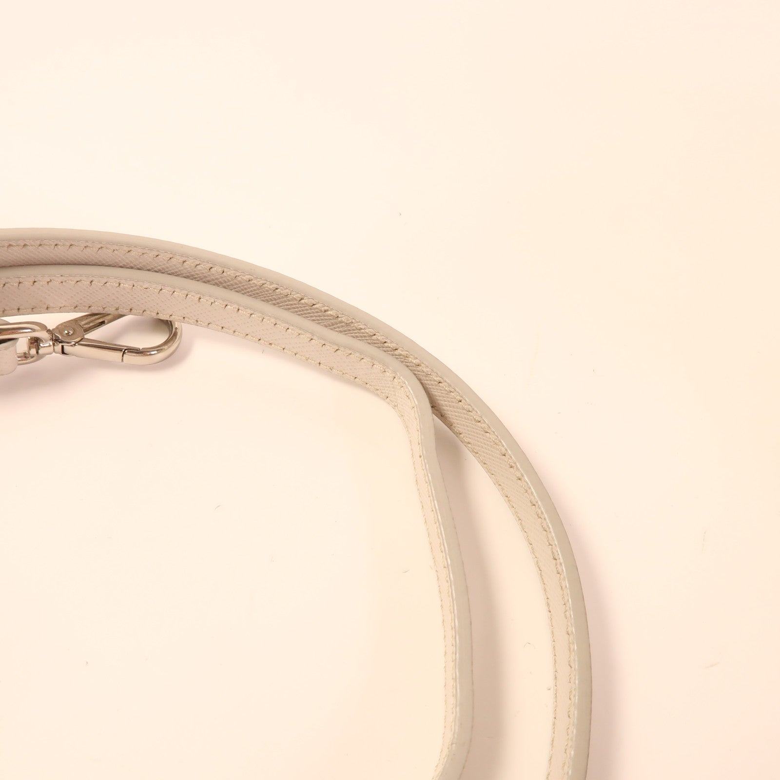 PRADA 牛皮皮革2 Way Shoulder Bag銀扣手挽肩背兩用袋
