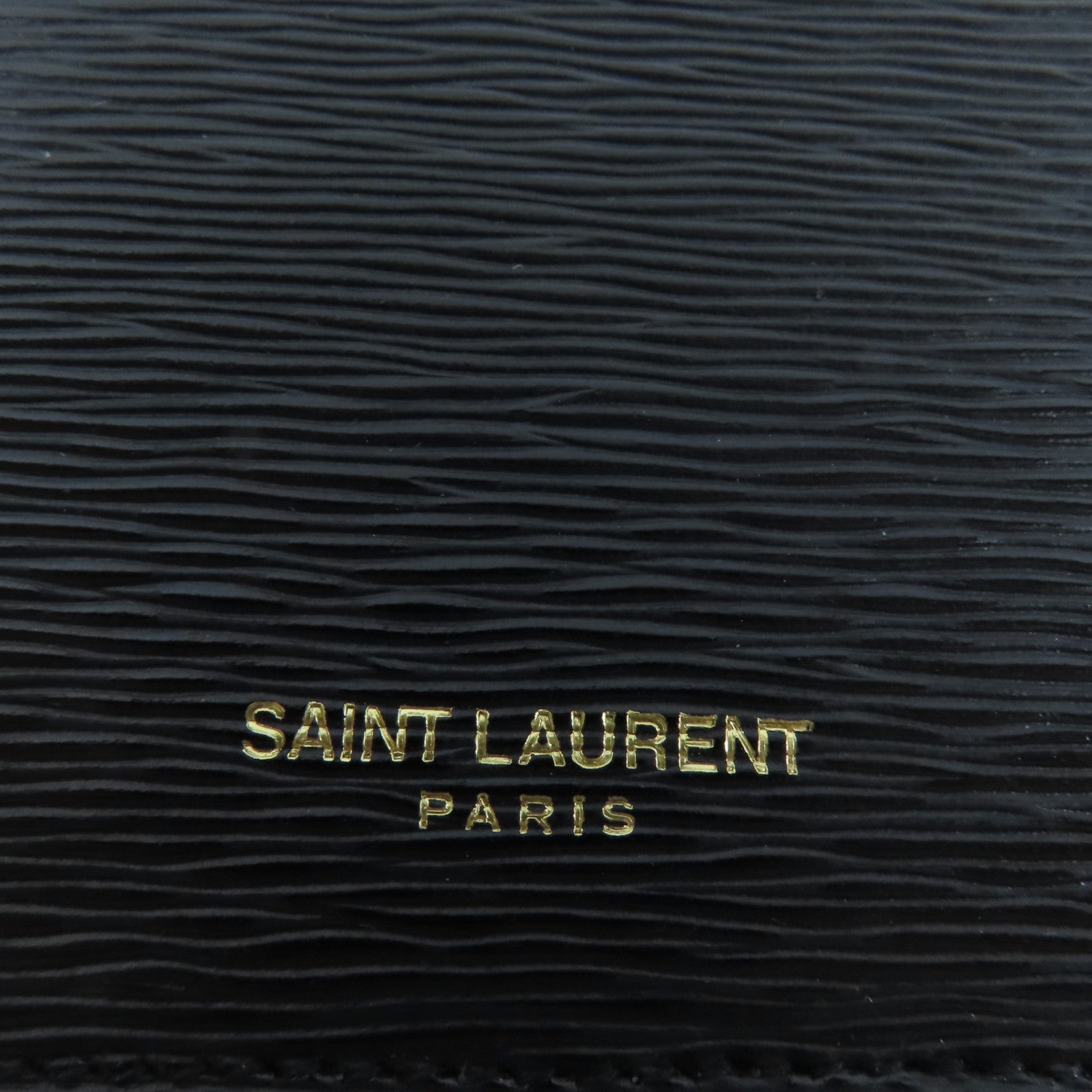 SAINT LAURENT 【激減優惠】牛皮皮革Zip Card Case金扣卡片套