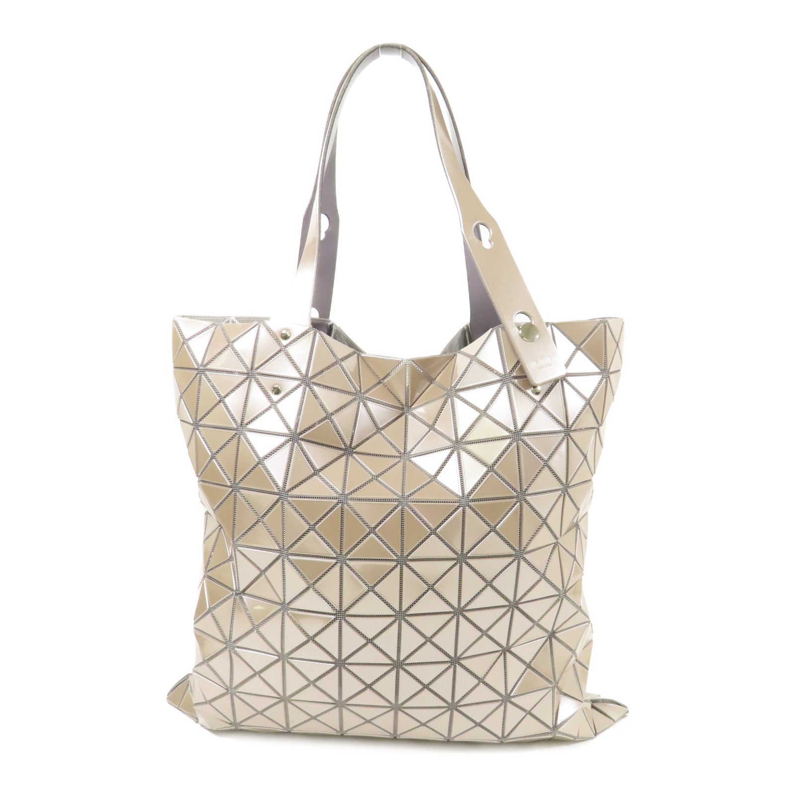 BAO BAO ISSEYMIYAKE Tote Bag PVC Gold