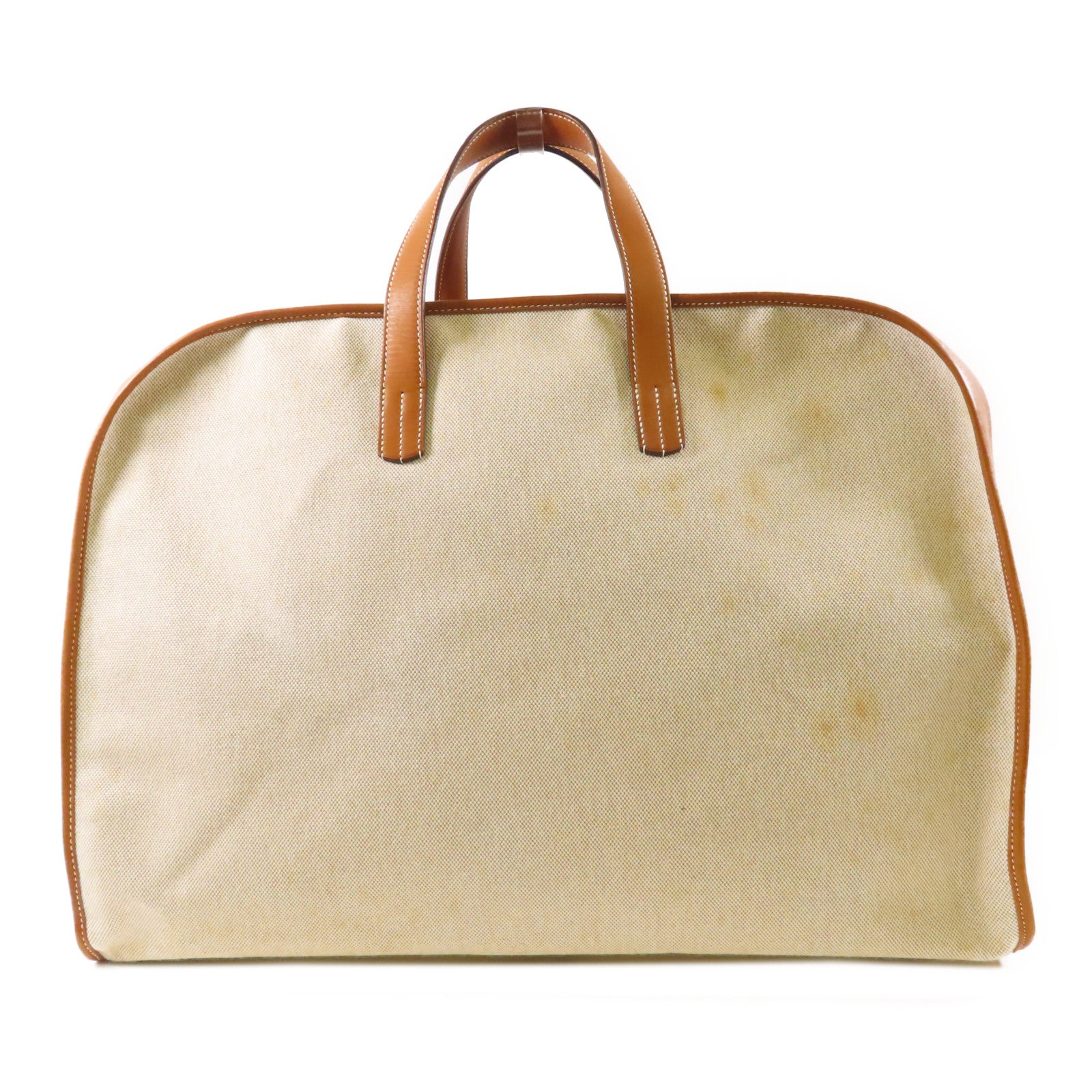 HERMES 帆布Handbag銀扣手挽袋
