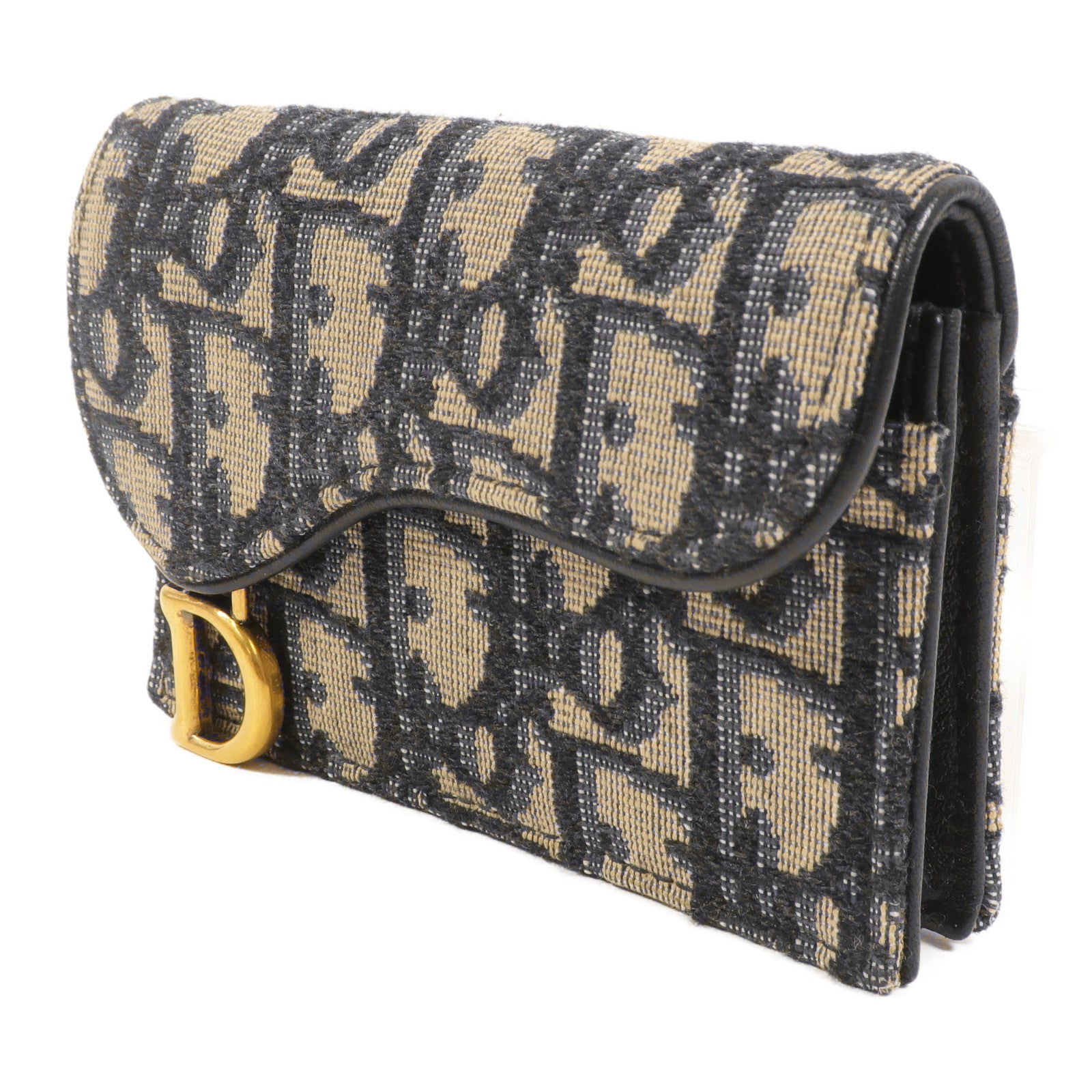 Dior Oblique帆布Saddle Card Case卡片套