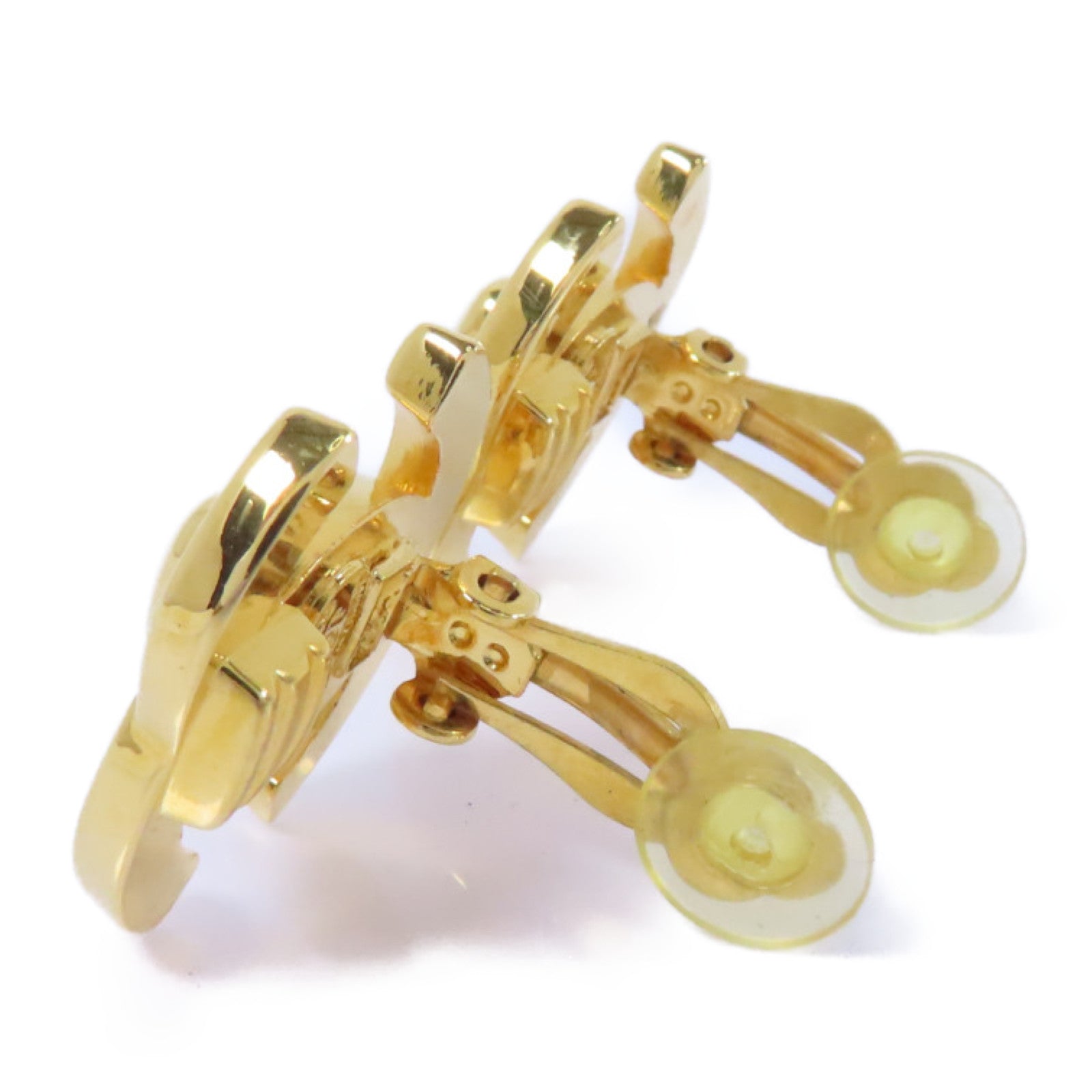 CHANEL 金屬Vintage Earrings耳環金色