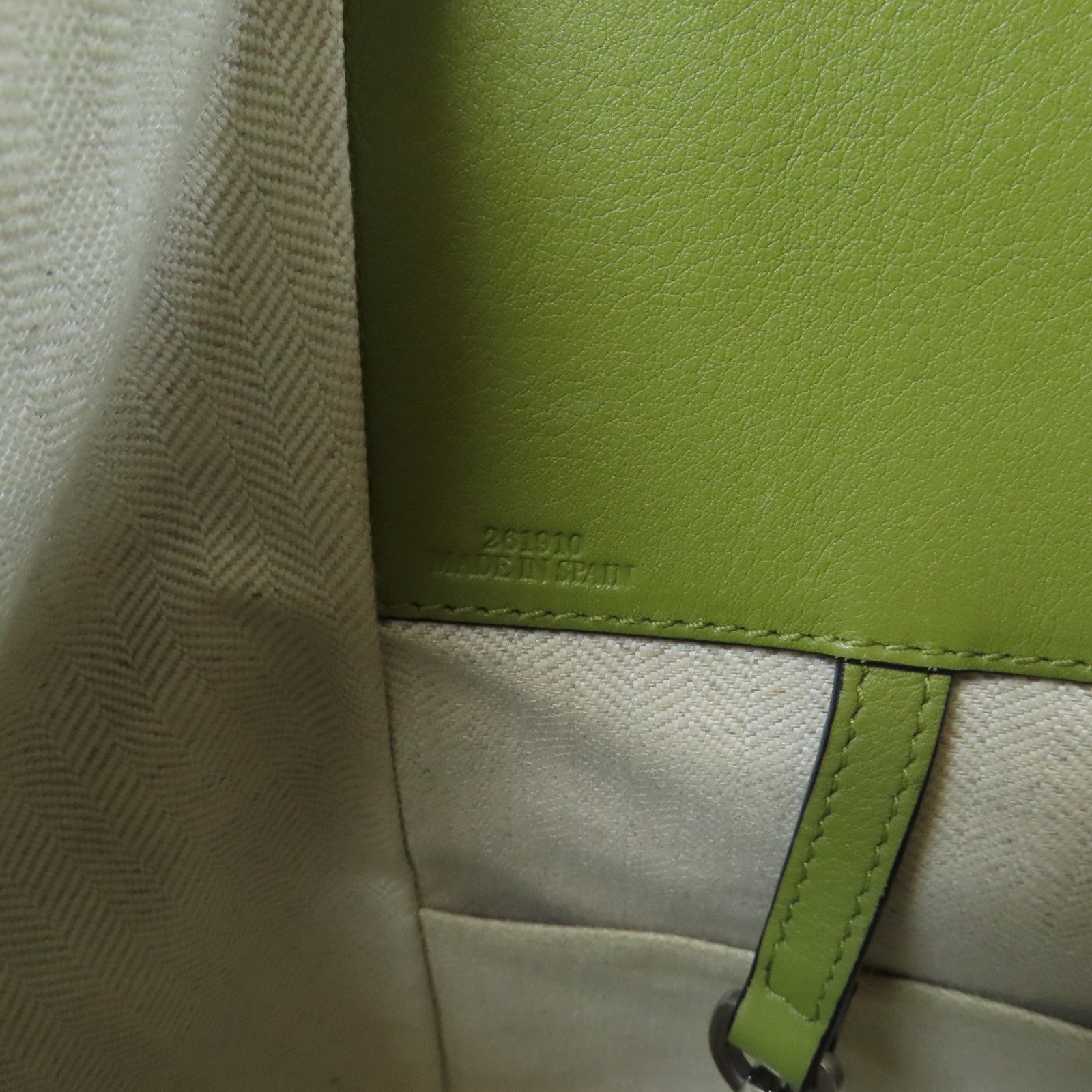 LOEWE 【激減優惠】牛皮皮革Hammock Small Bag銀扣手挽袋啡色/綠色/粉紅色