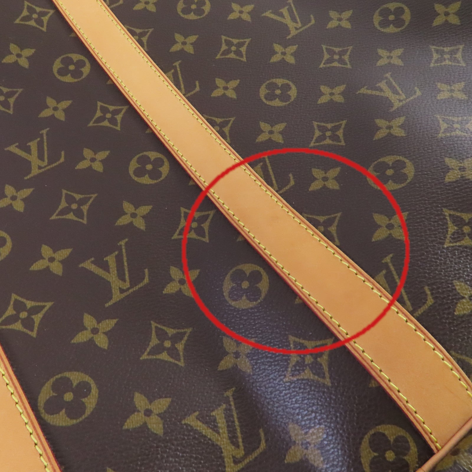 LOUIS VUITTON Monogram Sirius 55 Boston Bag金扣手提袋啡色