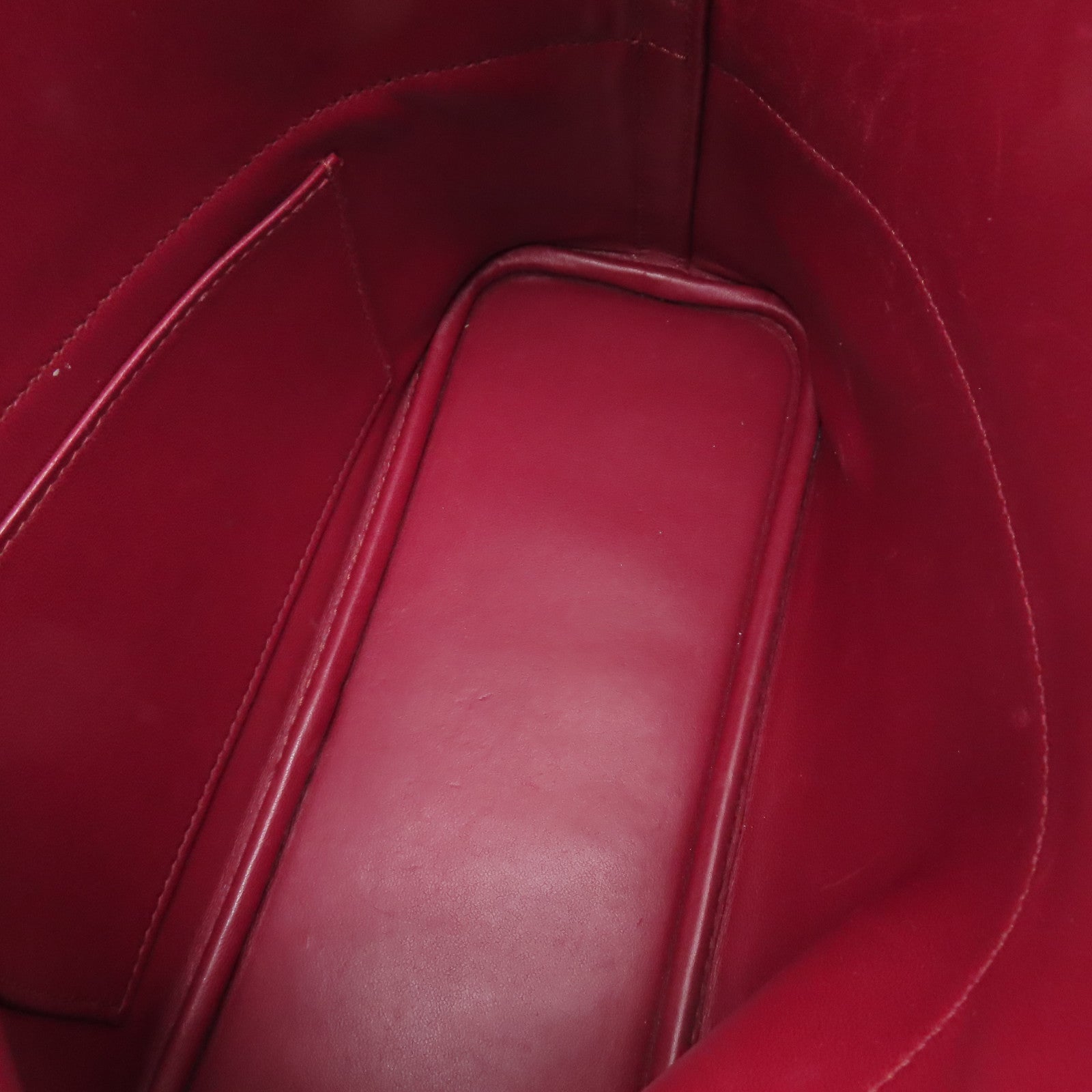 HERMES 【清倉大減價】Epsom皮革Bolide 27銀扣手挽肩背兩用袋Ruby紅色