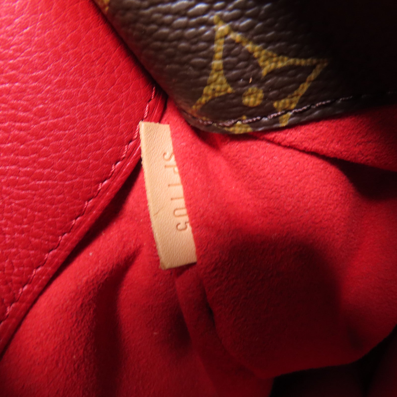 LOUIS VUITTON Monogram Pallas金扣手挽肩背兩用袋
