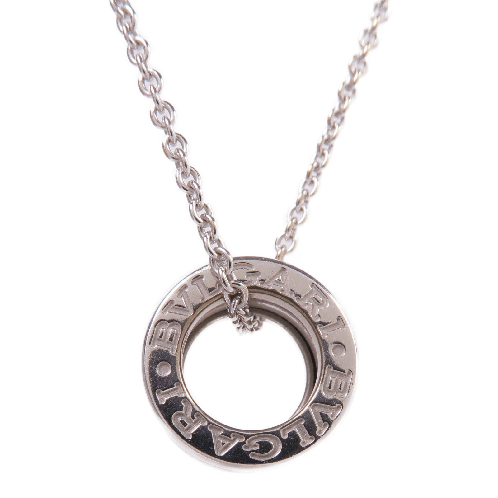 BVLGARI 18K白金B.zero 1 Necklace項鍊